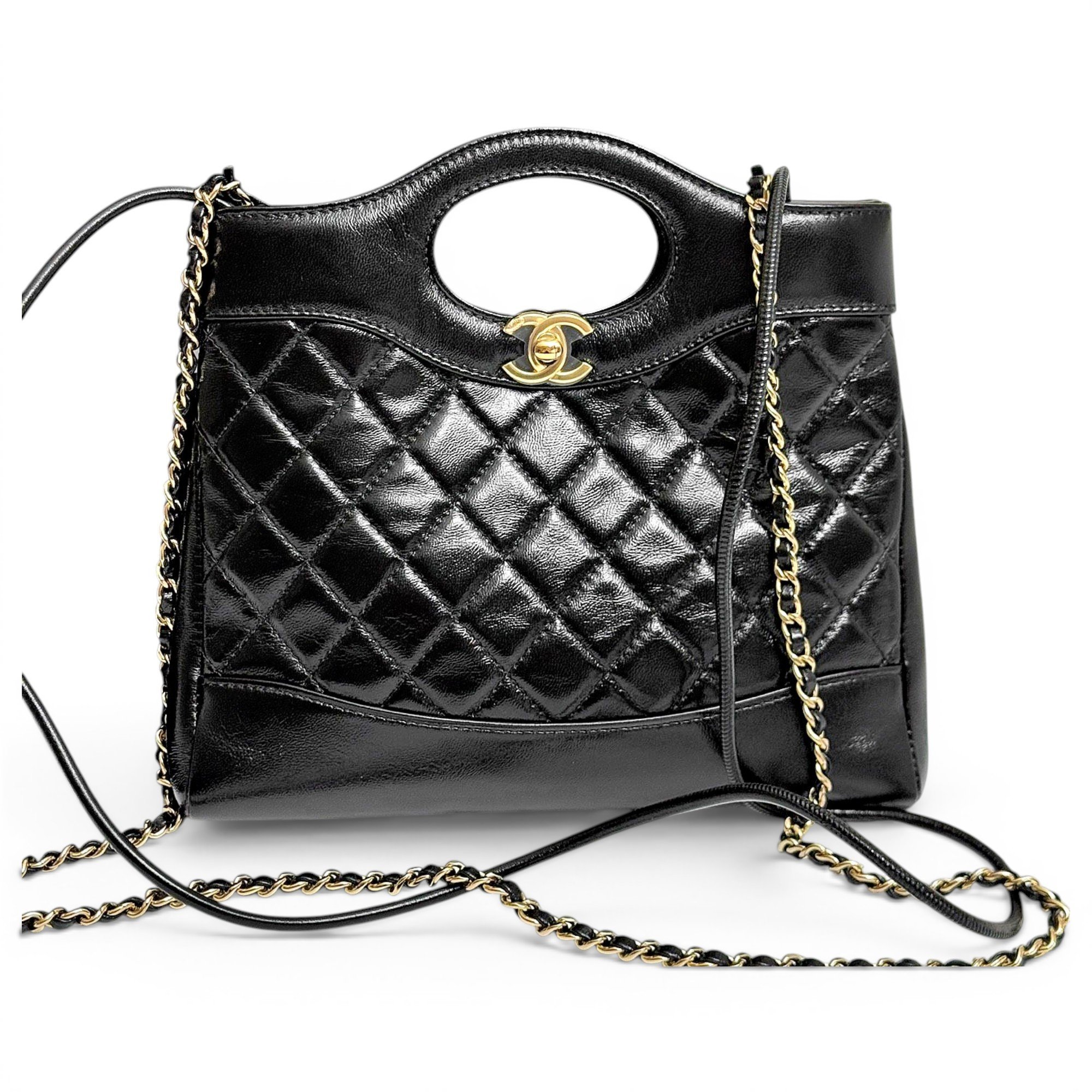 31 leather crossbody bag