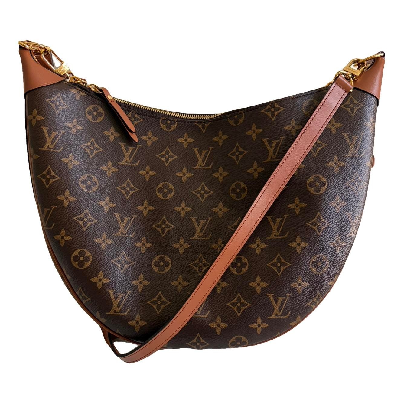 Loop leather crossbody bag