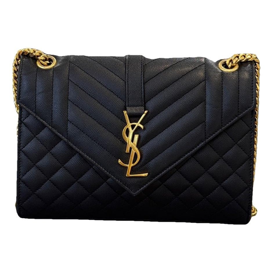 Envelope leather crossbody bag