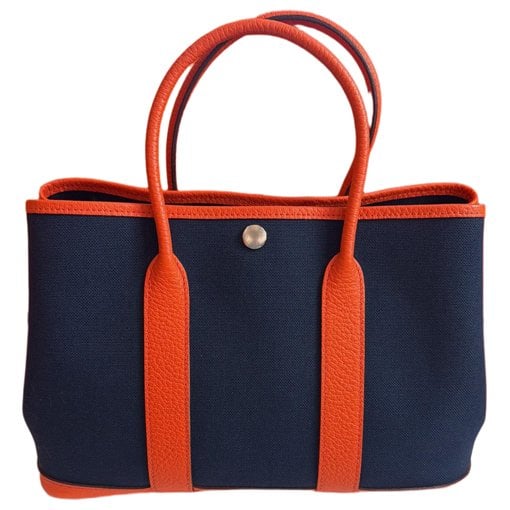 Garden Party leather handbag