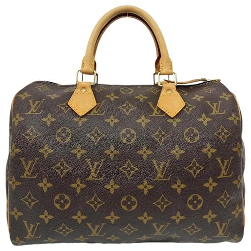 Nano Speedy / Mini HL leather handbag