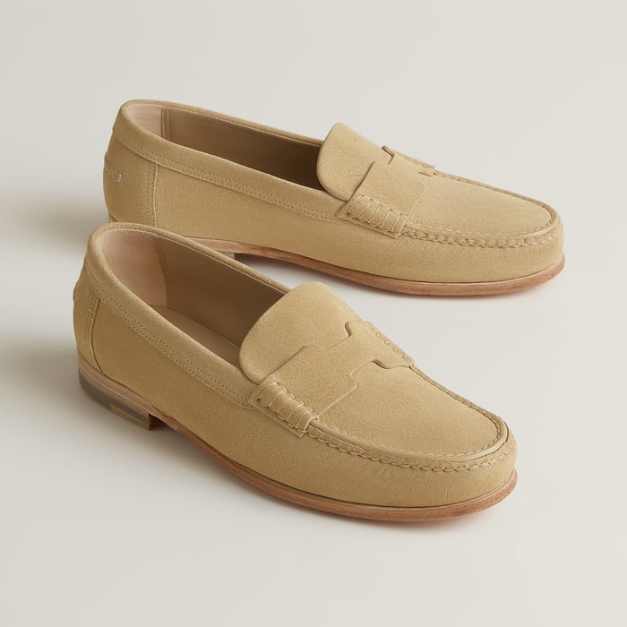 Beige Lin Kennedy Loafer