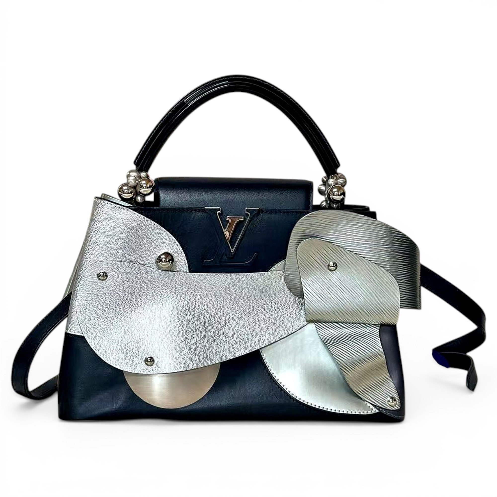 Capucines leather handbag