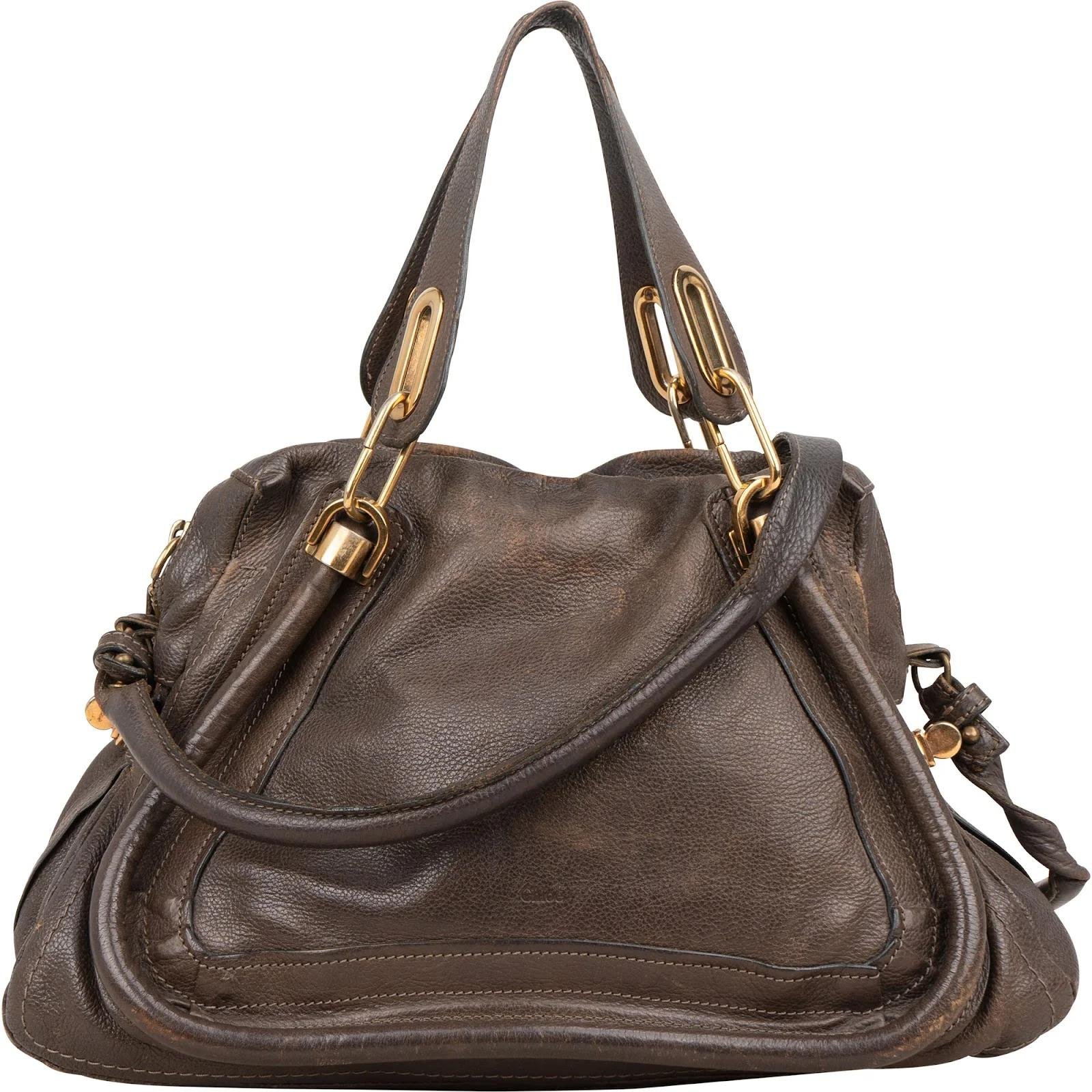 Paraty leather handbag