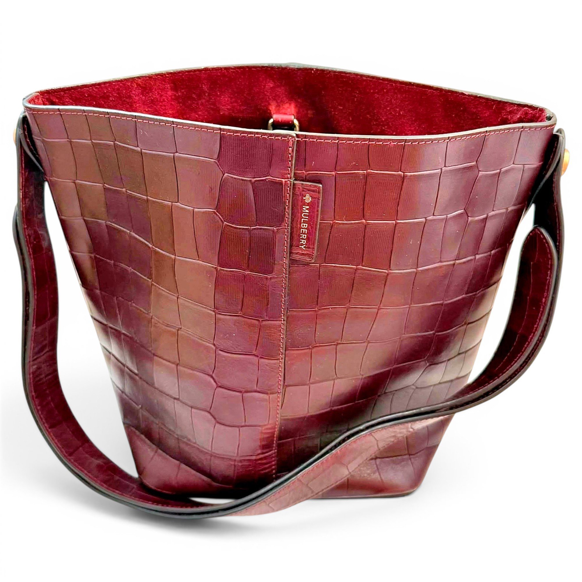 Leather tote
