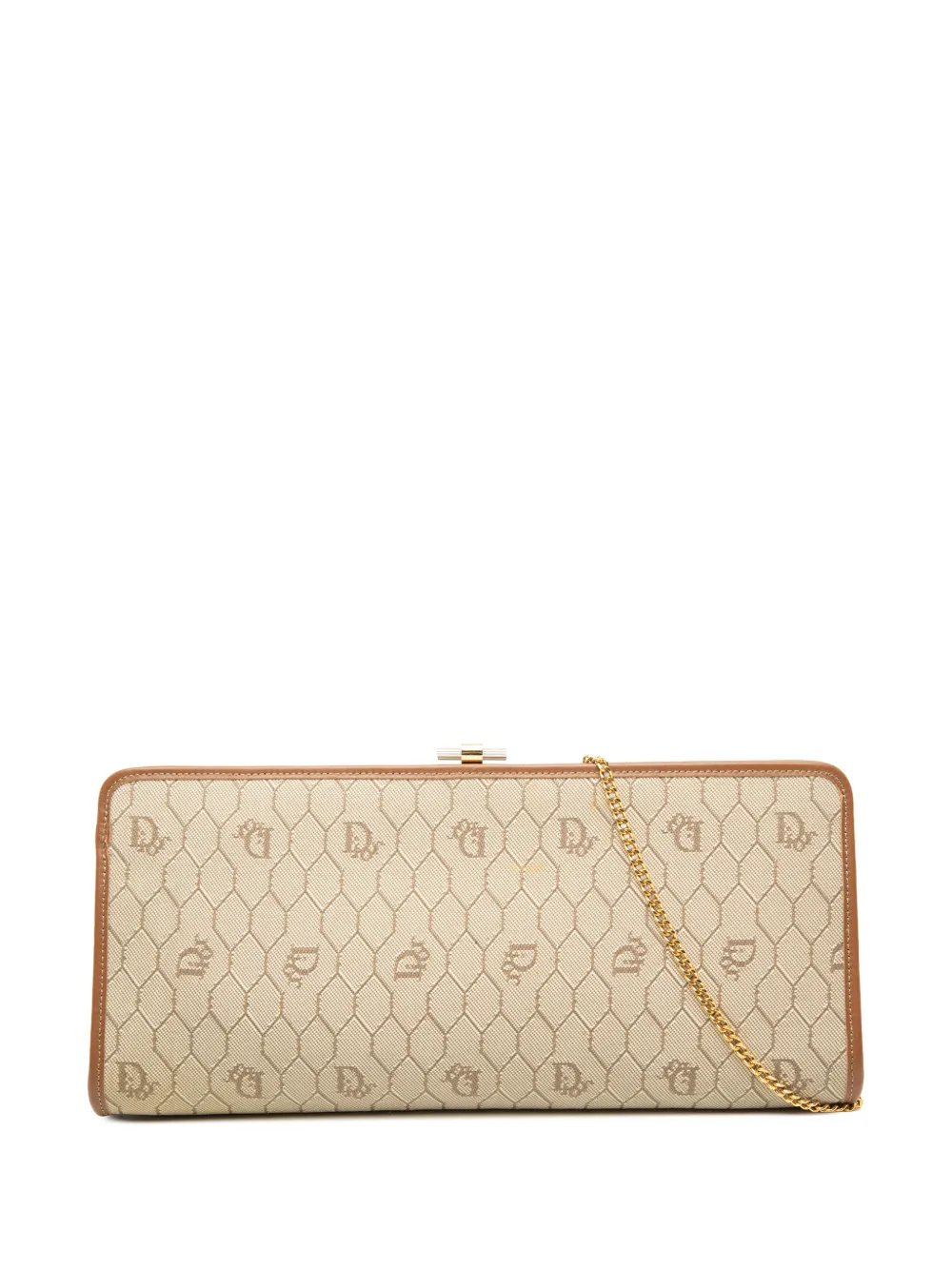 20th Century Honeycomb Coated Canvas Chain crossbody bag