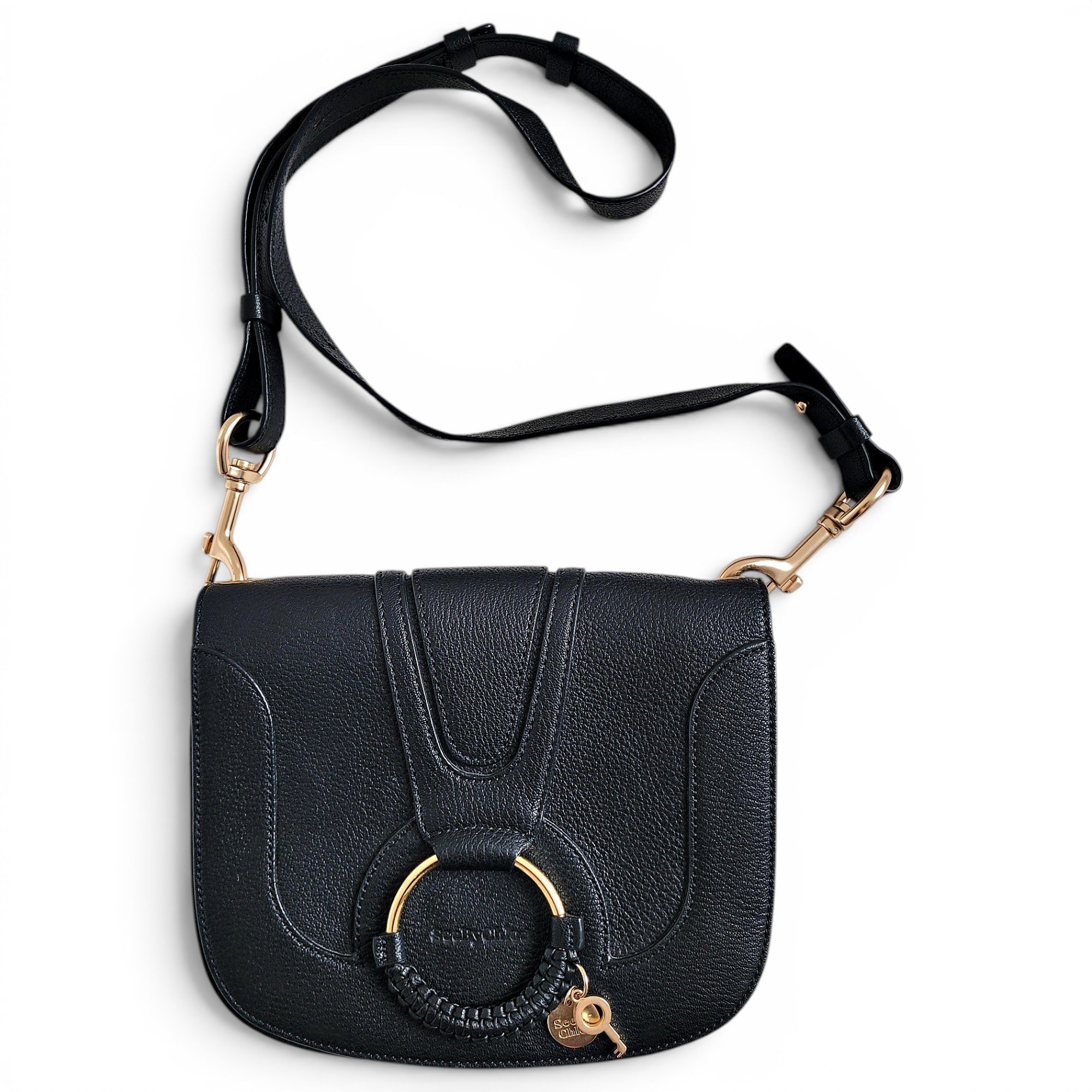 Leather crossbody bag