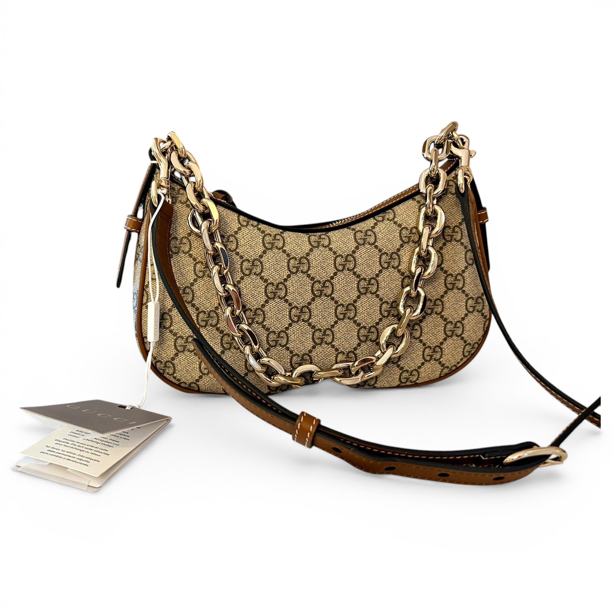 Leather crossbody bag