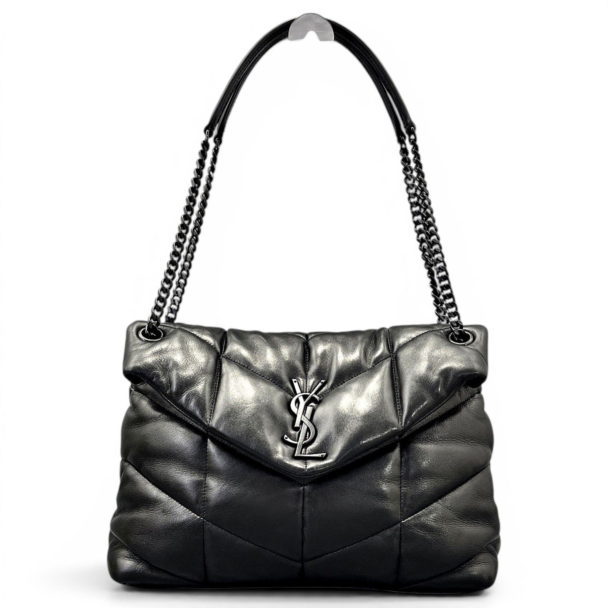 Loulou Puffer leather handbag