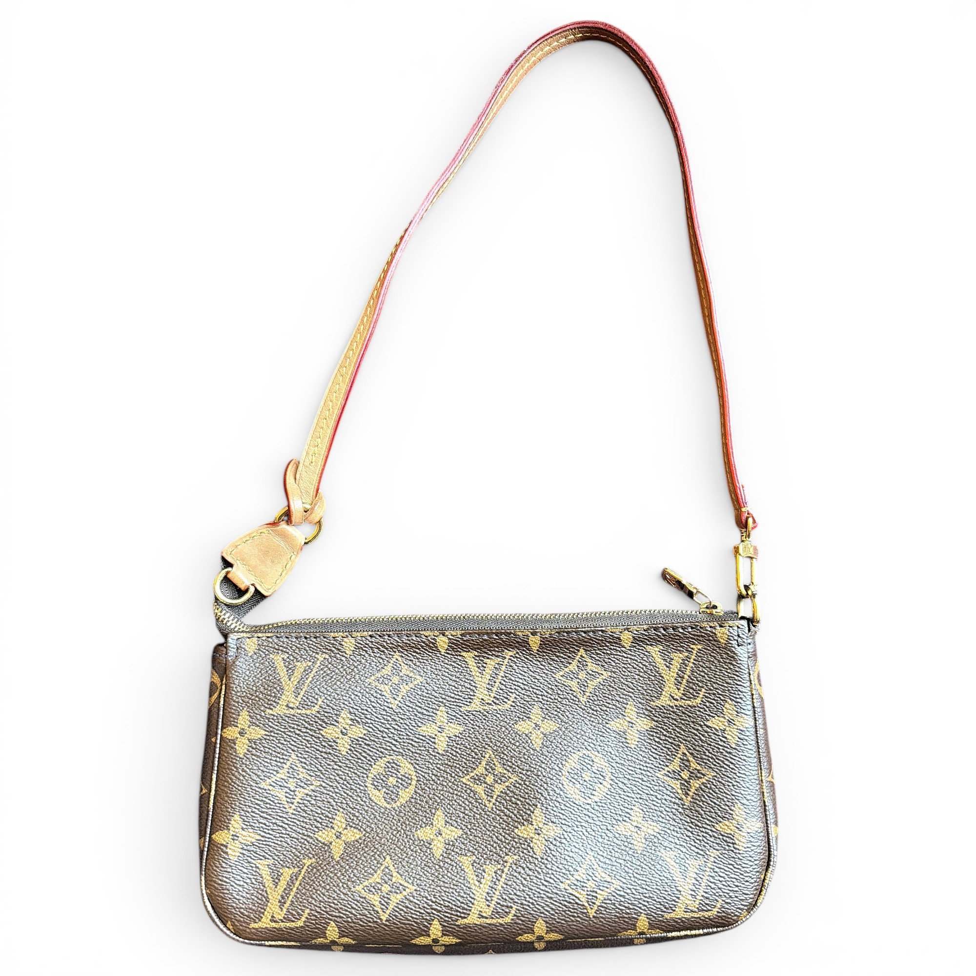 Pochette Accessoire leather handbag