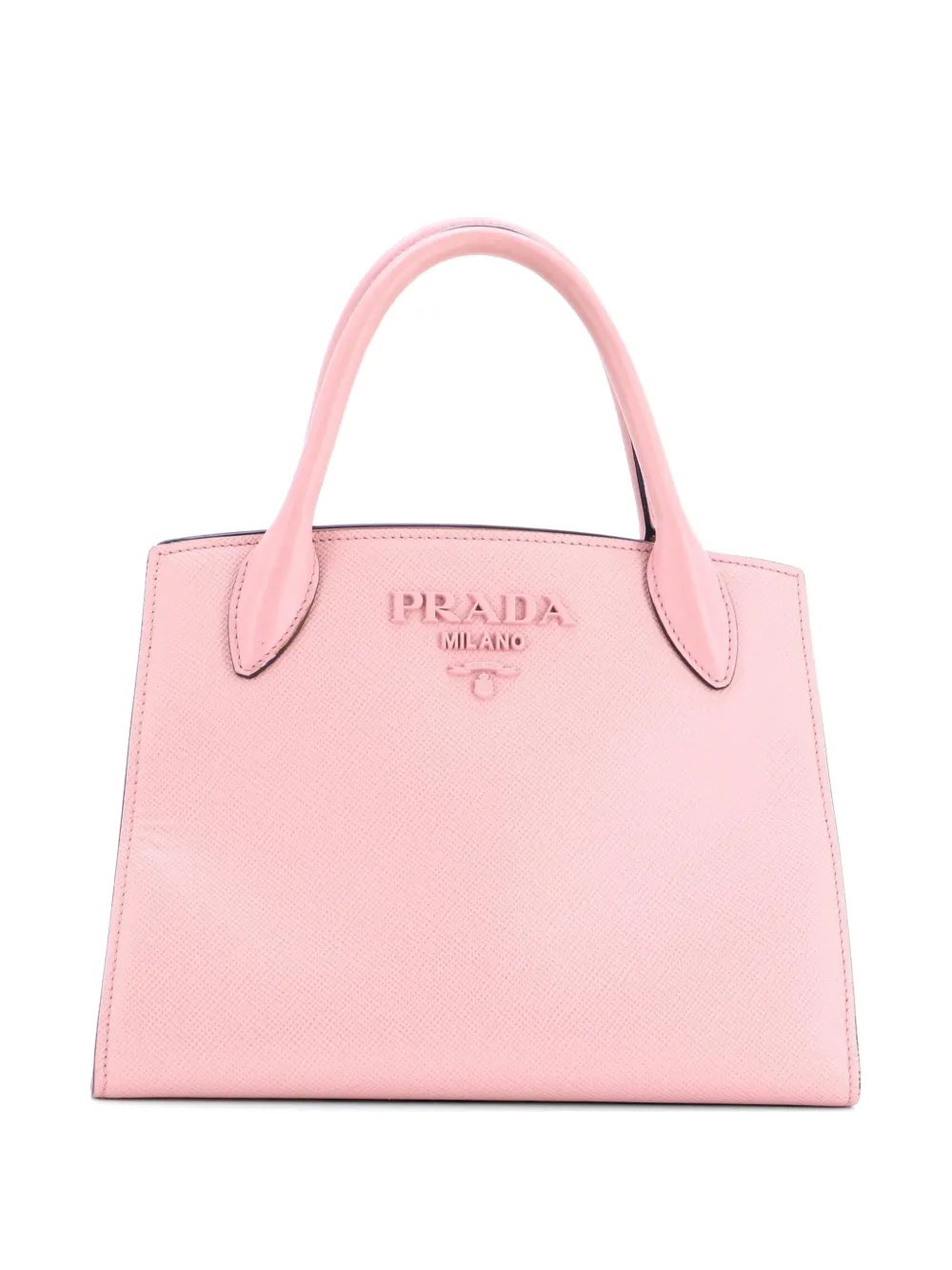 Monochrome Saffiano with City Calf Small tote bag