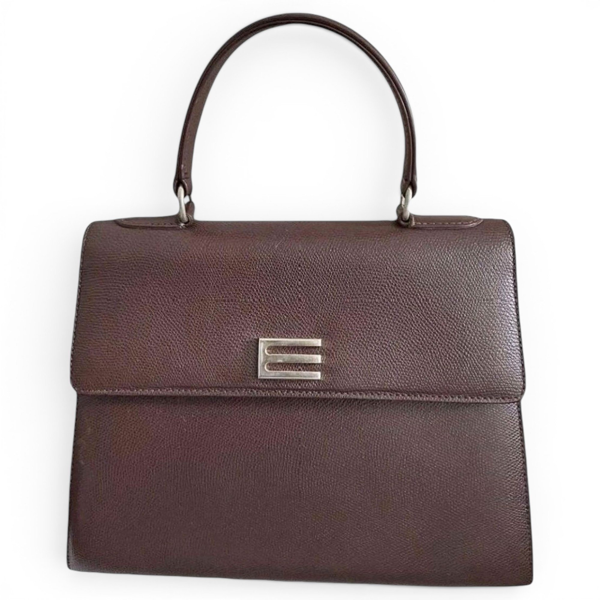 Vela leather handbag