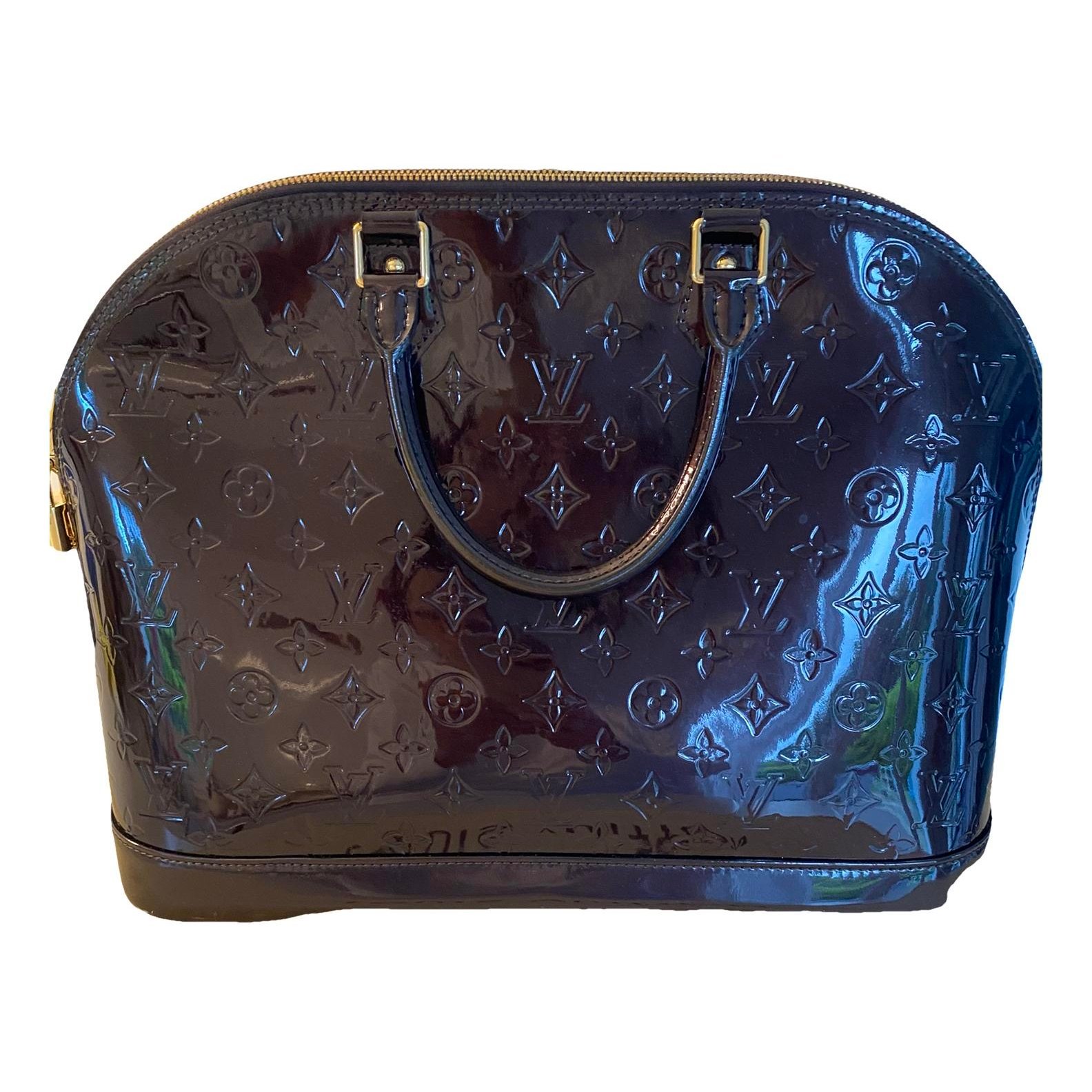 Alma BB patent leather handbag
