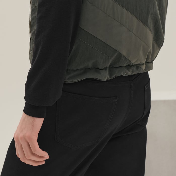 Vert Chrome "Casaque" Quilted Vest