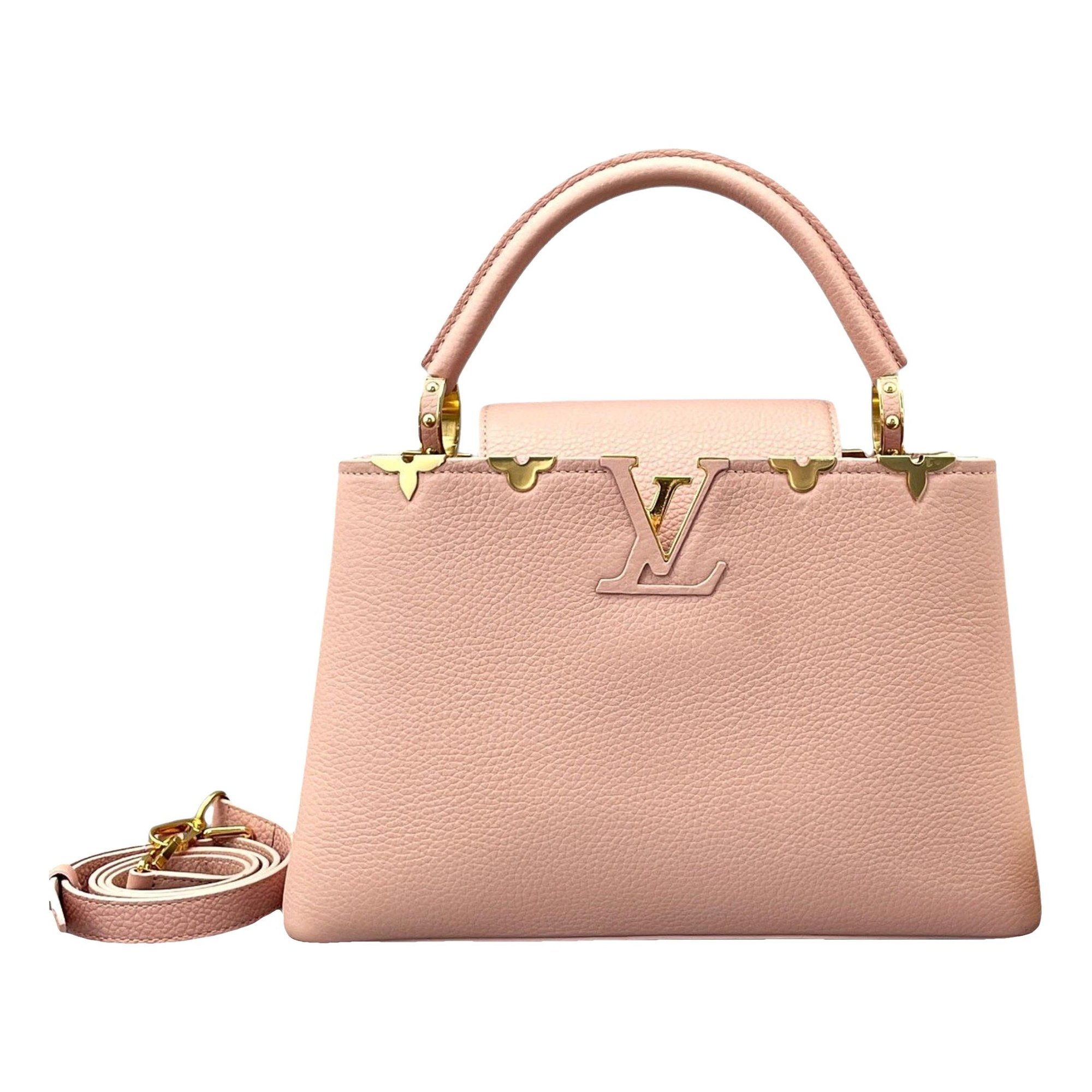 Capucines leather handbag