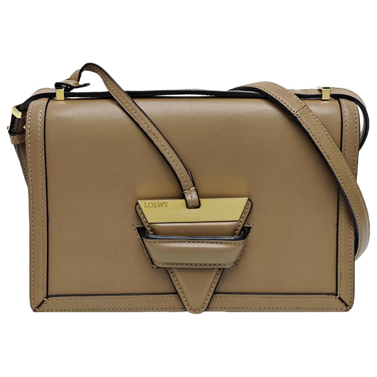 Barcelona leather handbag