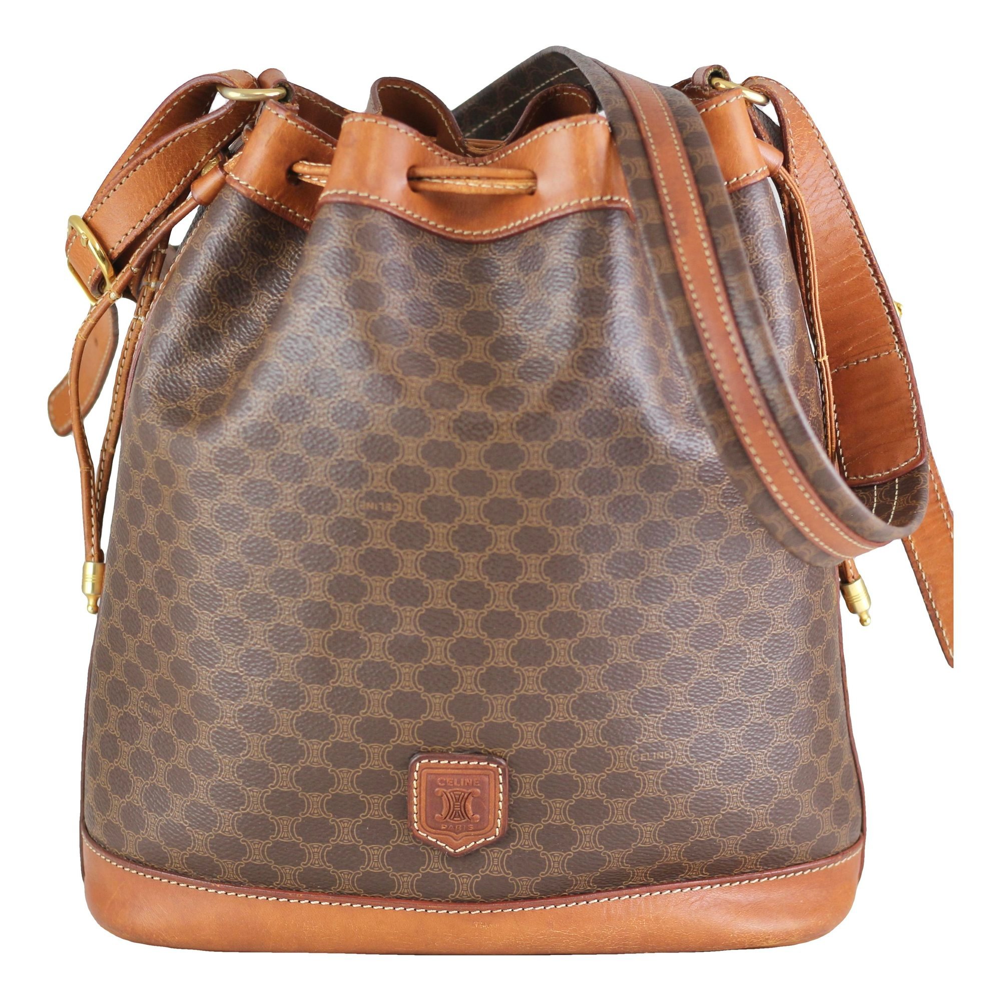 SAC SEAU leather handbag