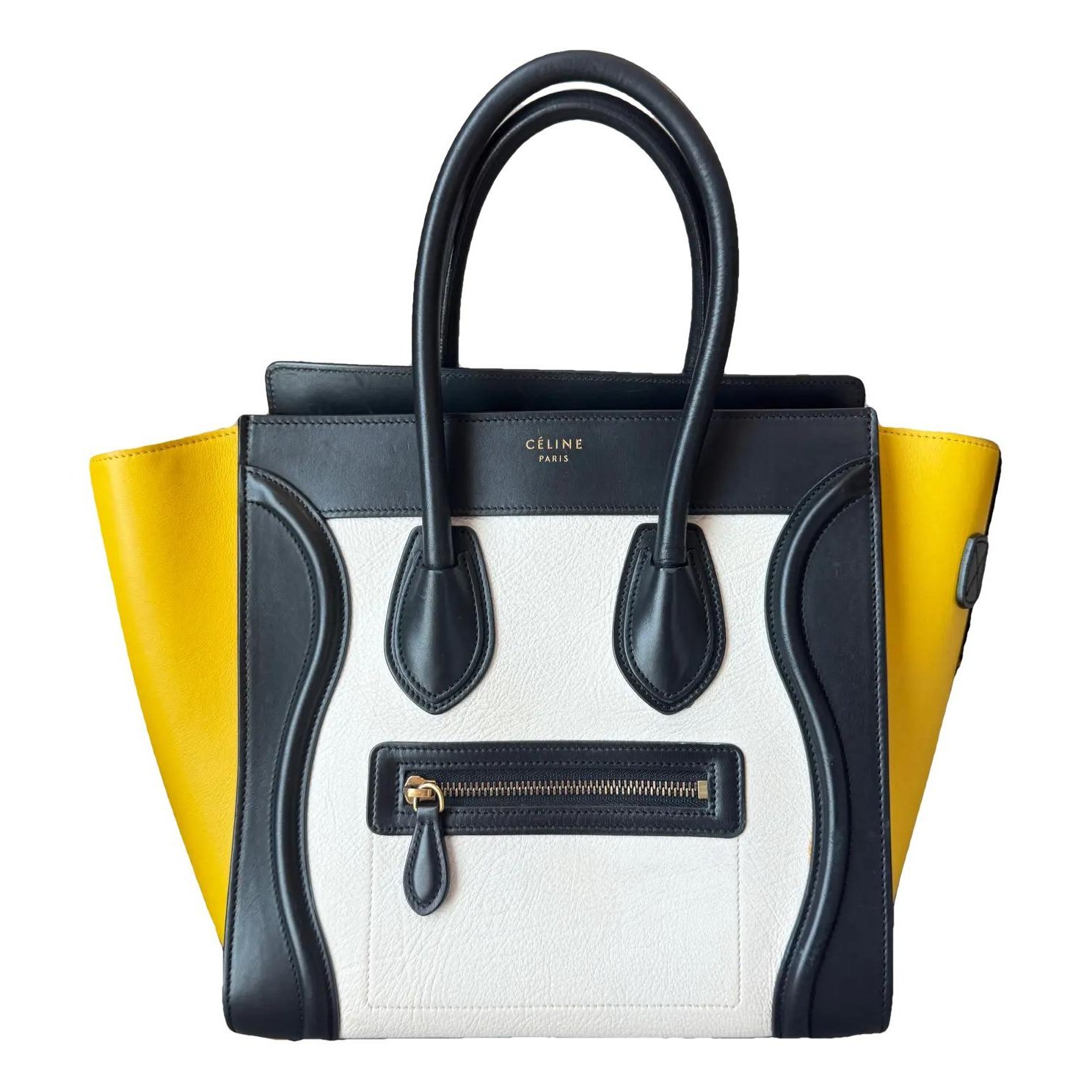 Luggage leather handbag