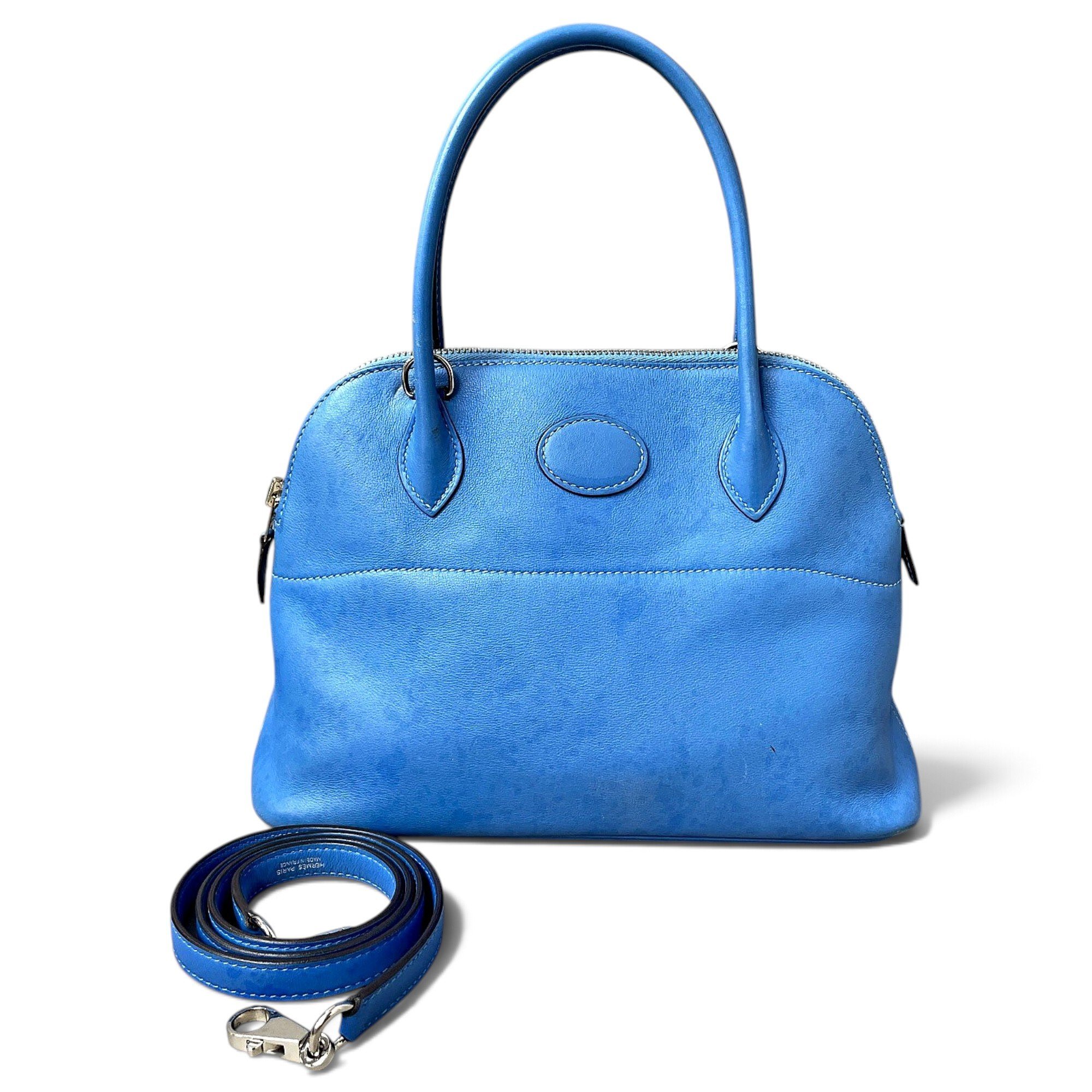 Bolide leather handbag