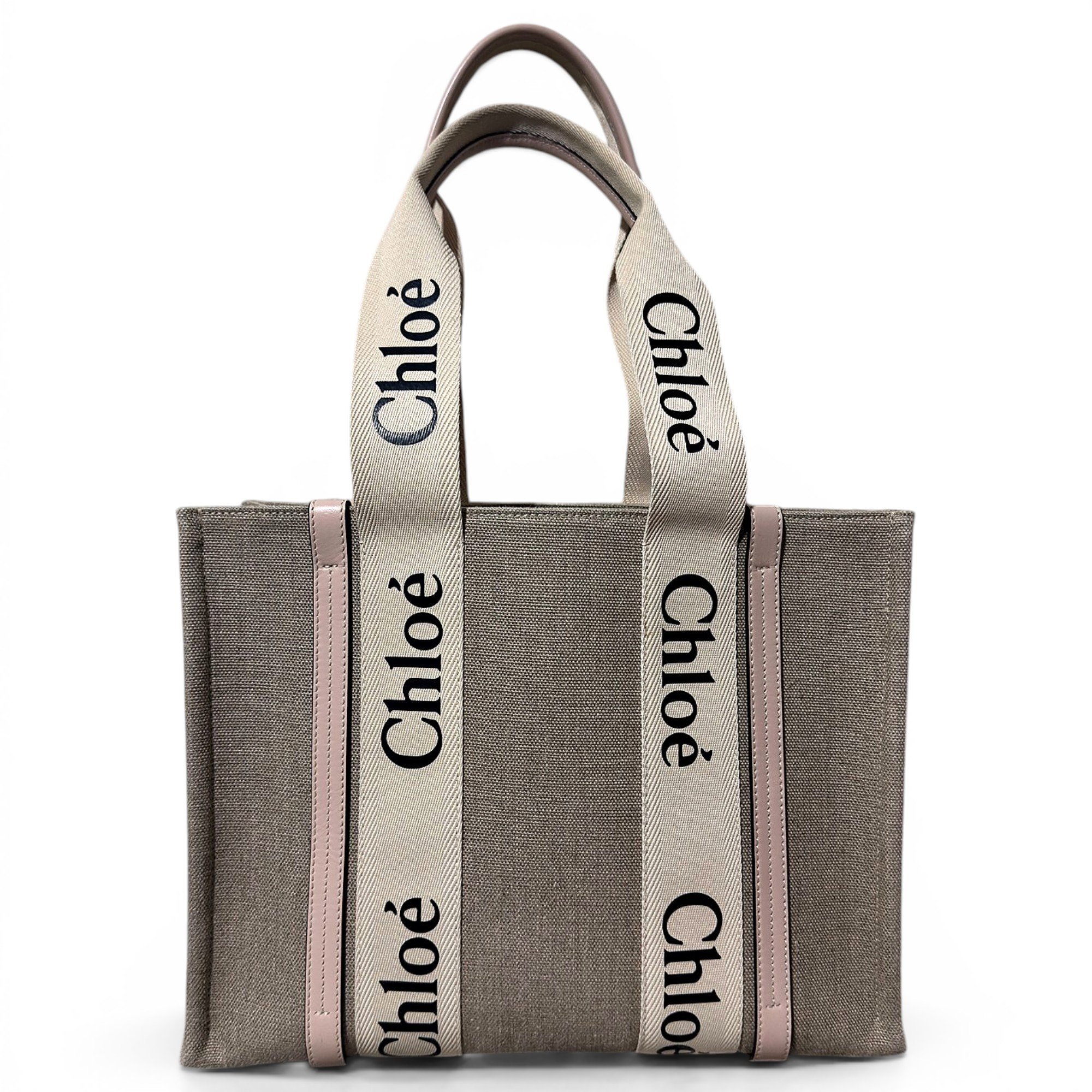 Chloe Woody cloth tote