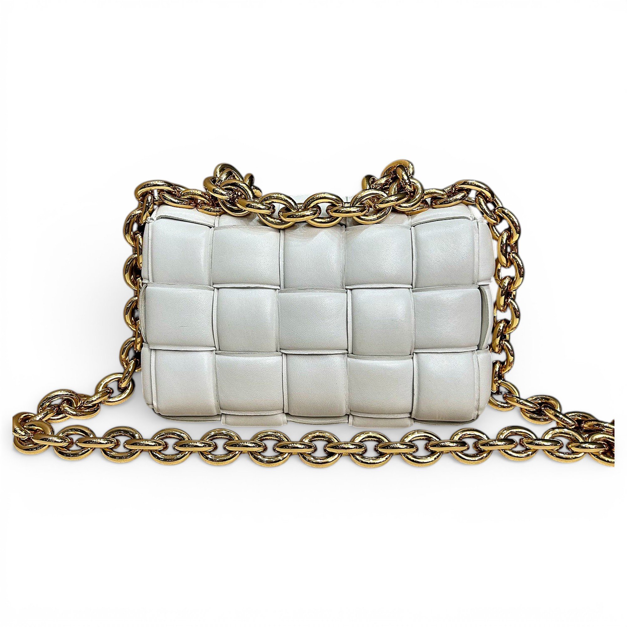 Chain Cassette leather handbag