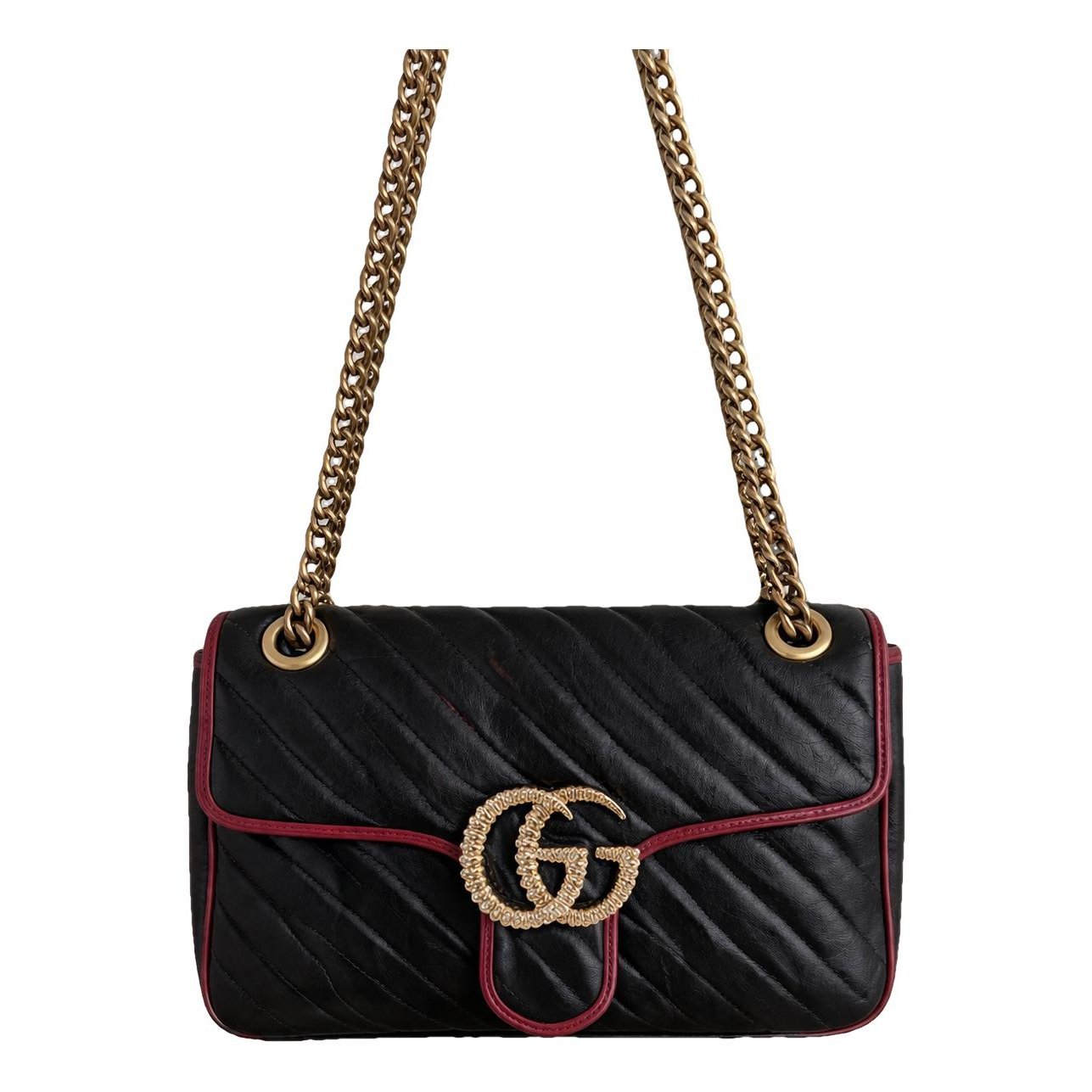 GG Marmont Flap leather handbag
