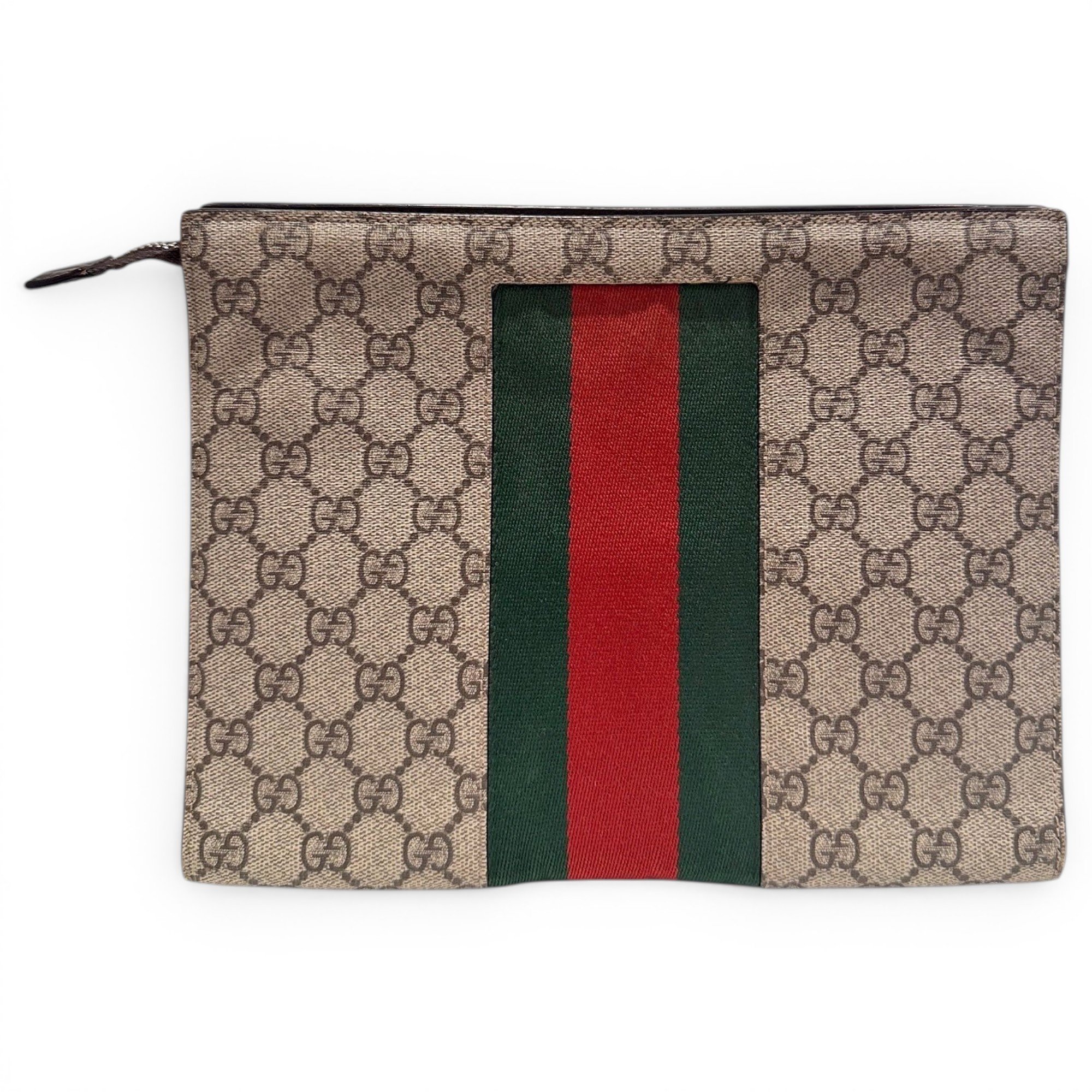 Ophidia cloth clutch bag
