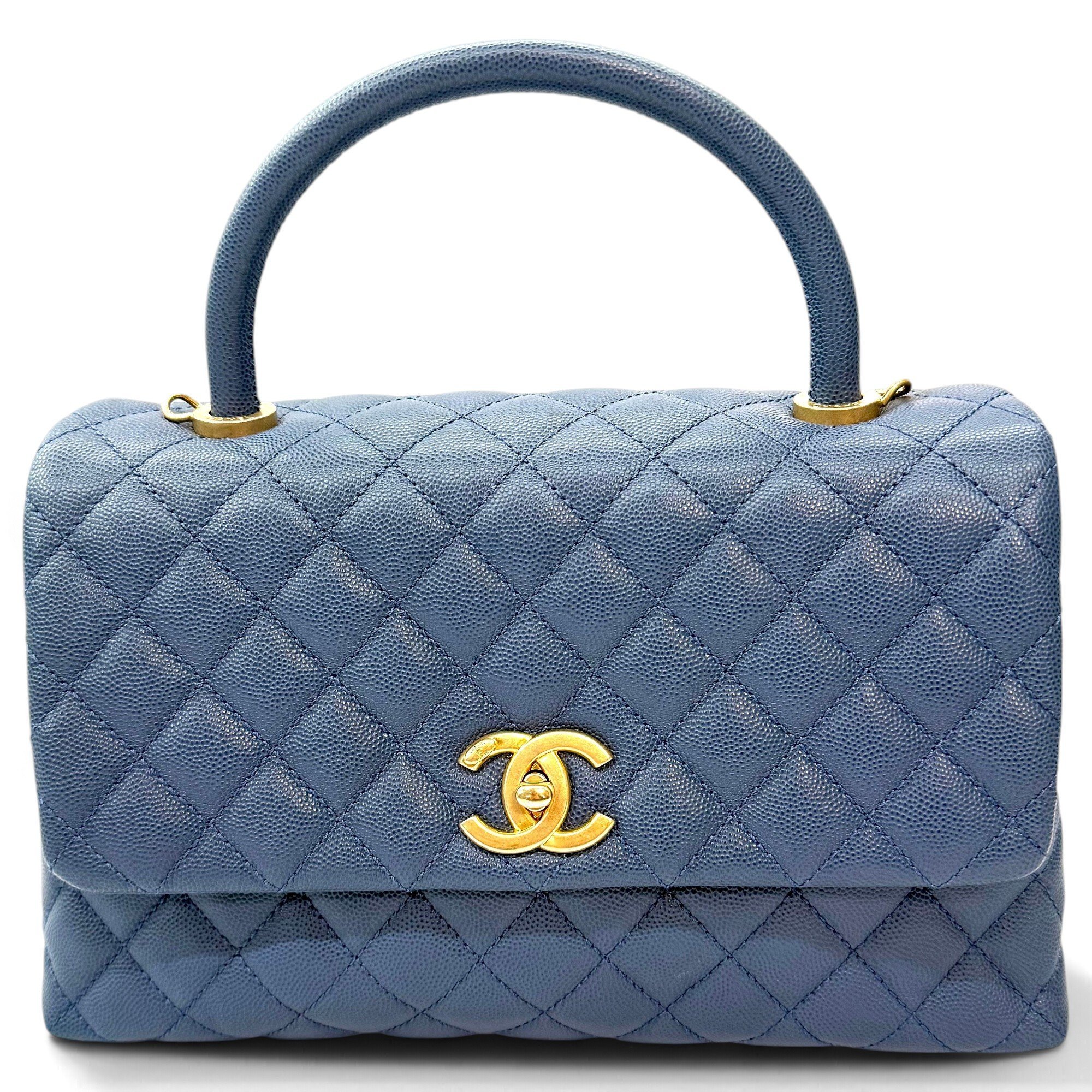 Coco Handle leather handbag