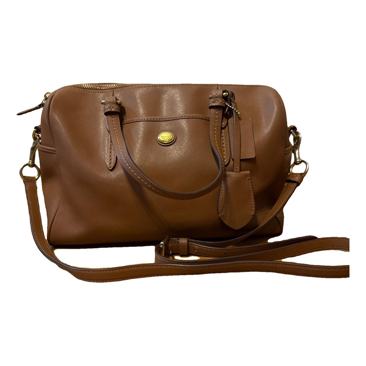 Leather crossbody bag