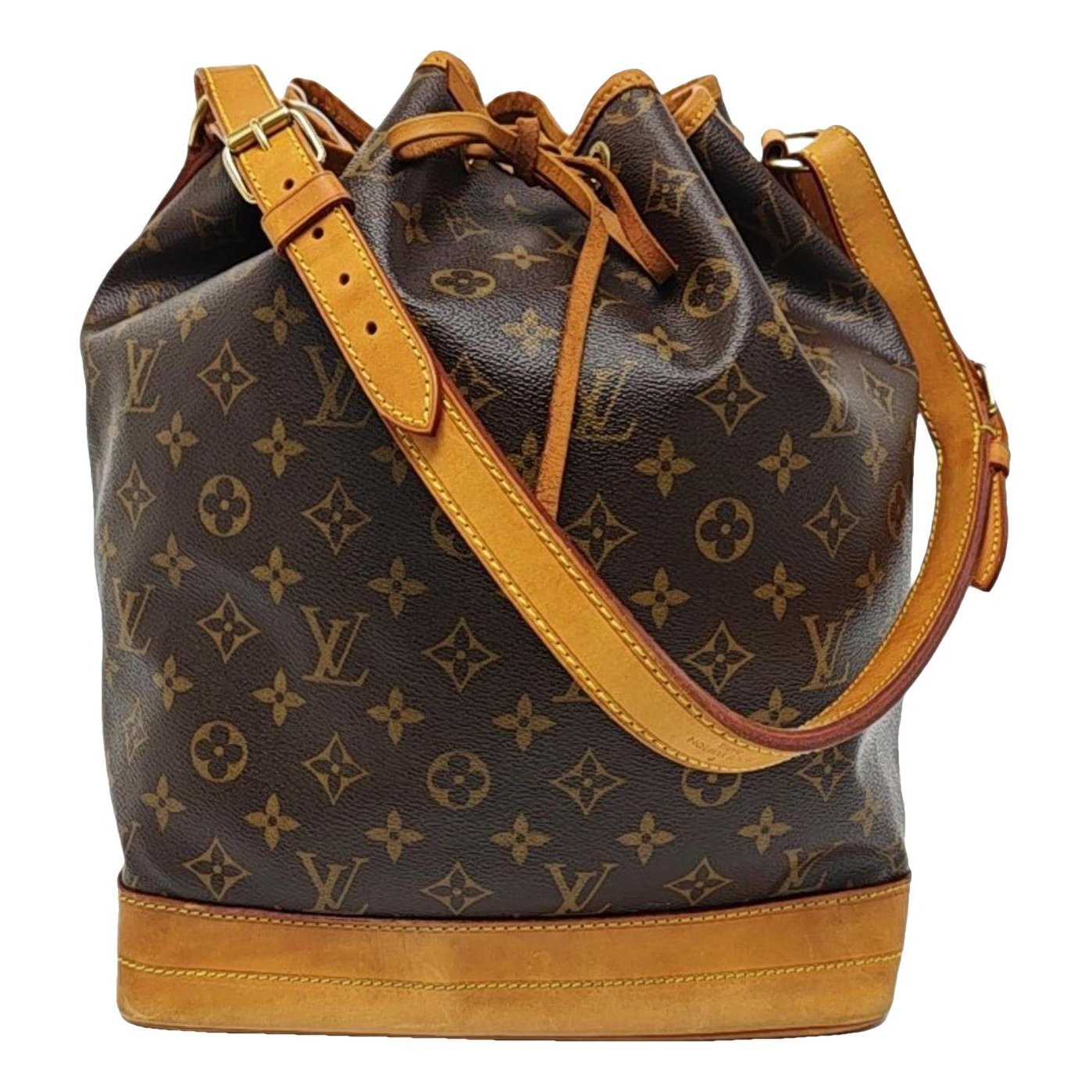 Nano Noé leather handbag