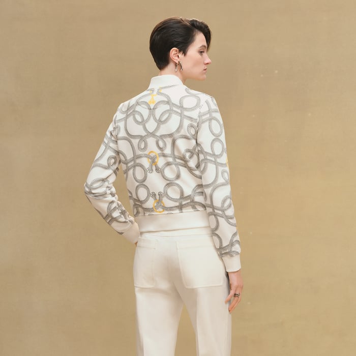 Blanc Cassé "Palefroi Remix" Varsity Jacket