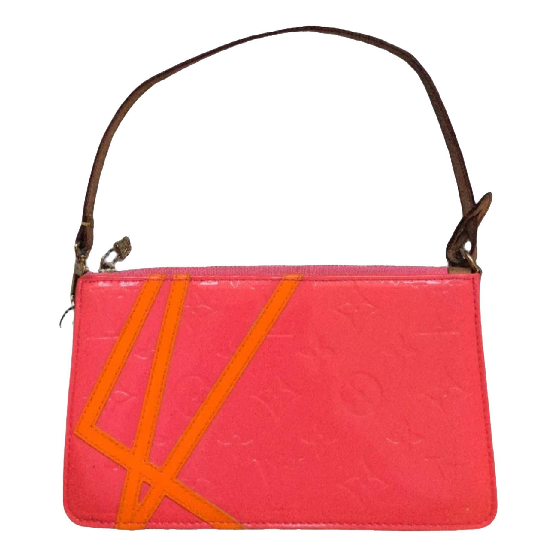 Pochette Accessoire leather handbag