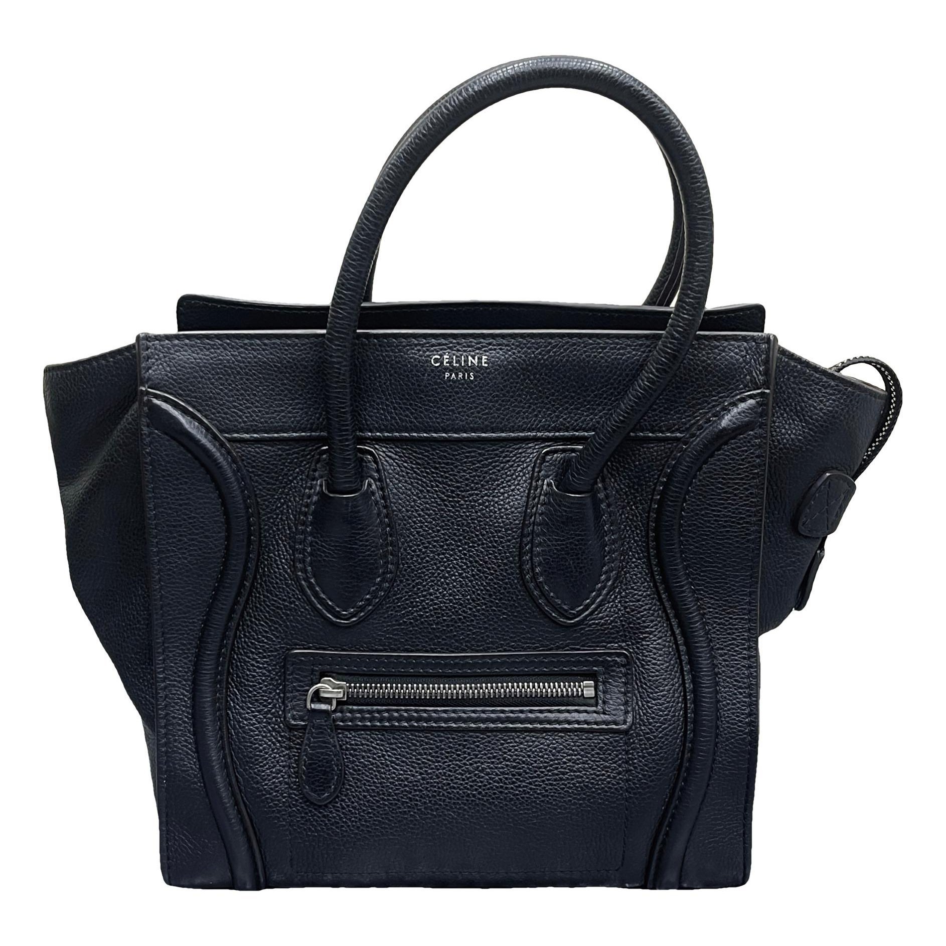 Luggage leather handbag