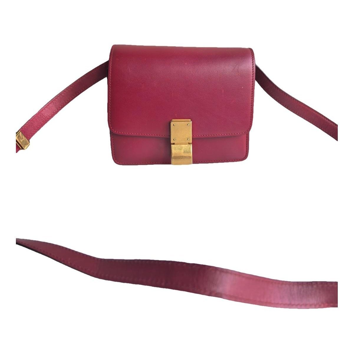 Classic leather handbag