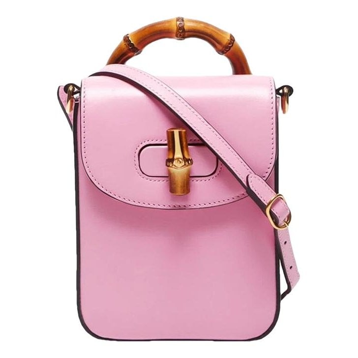 New Bamboo leather mini bag