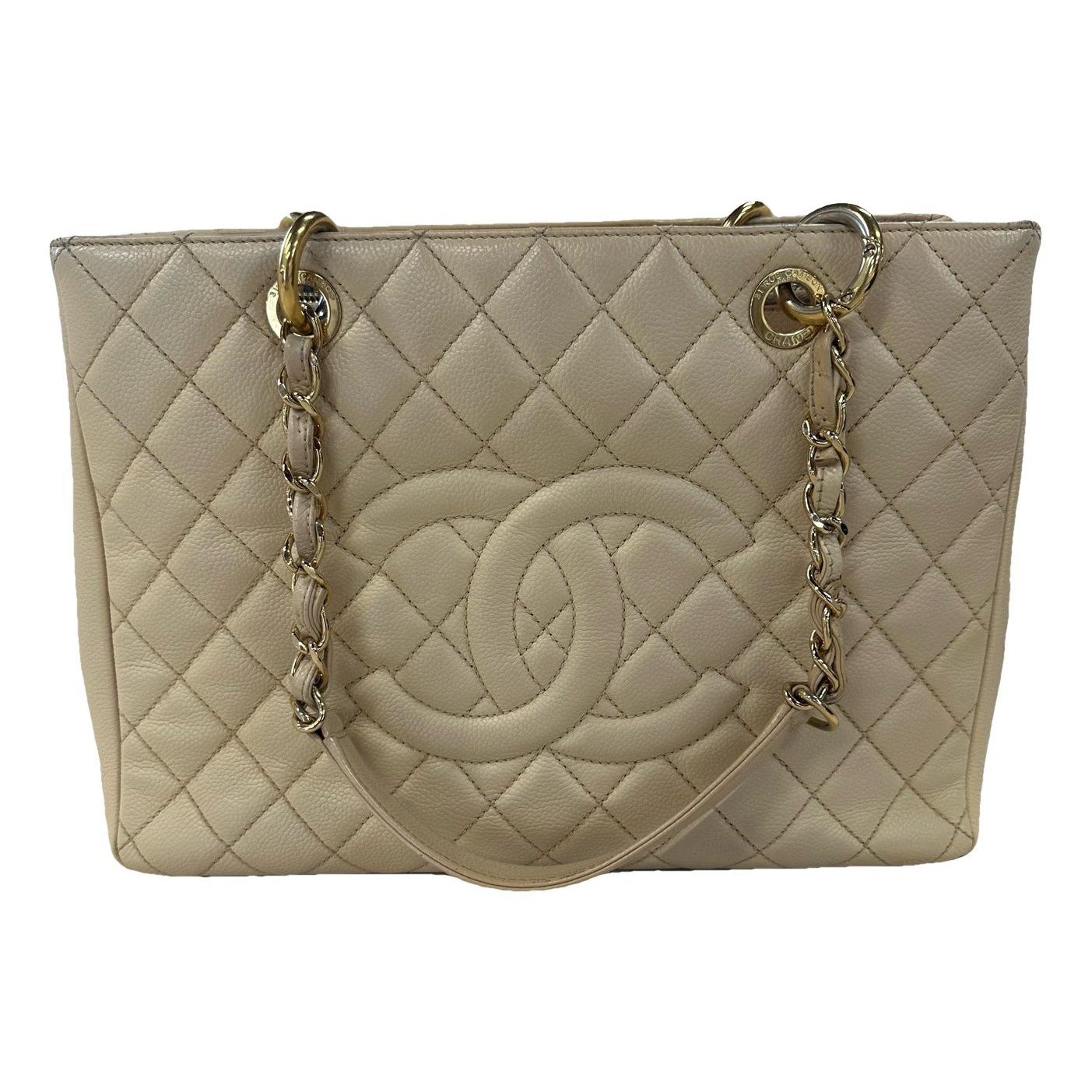 Grand shopping leather handbag