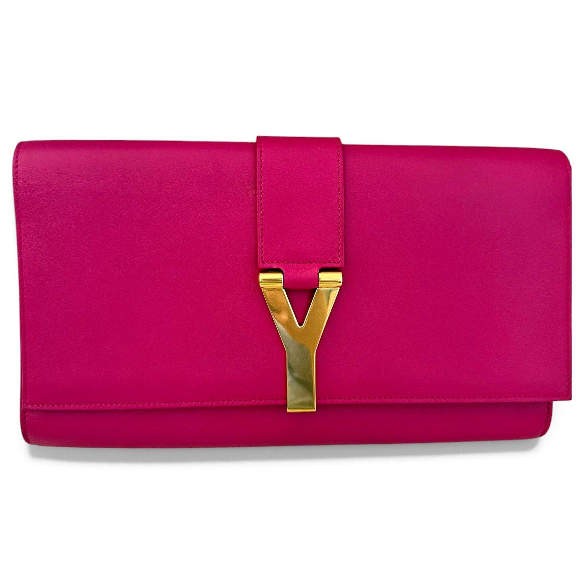 Chyc leather clutch bag