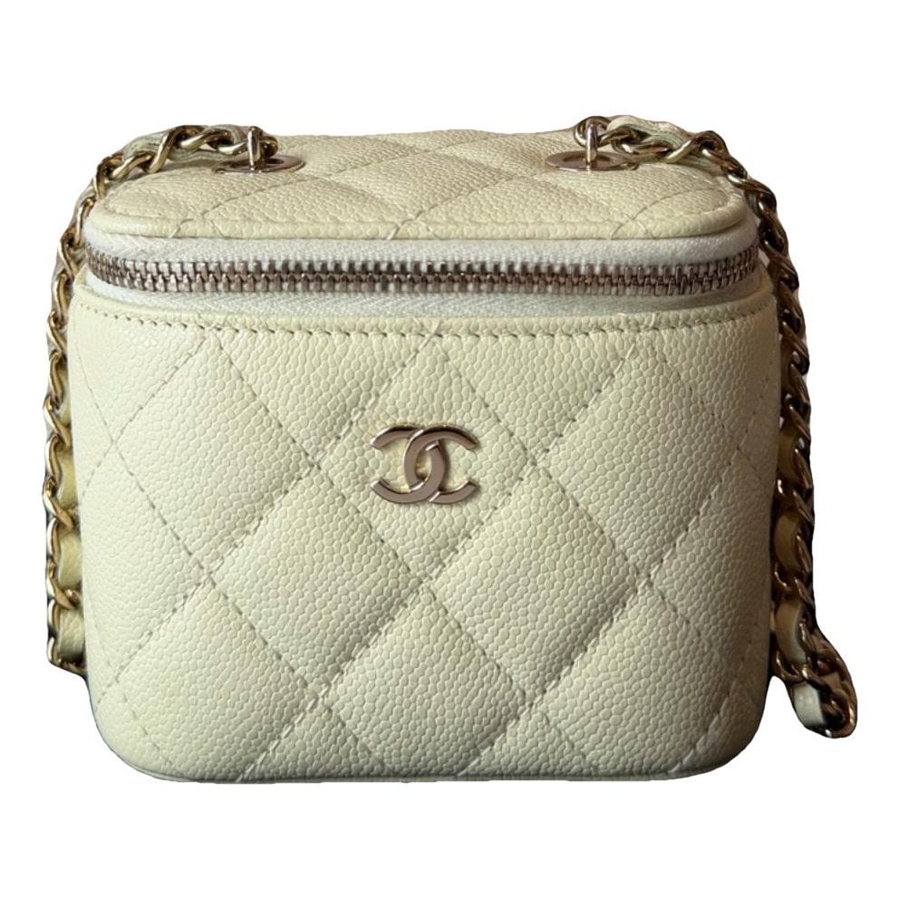 Trendy CC Vanity leather handbag
