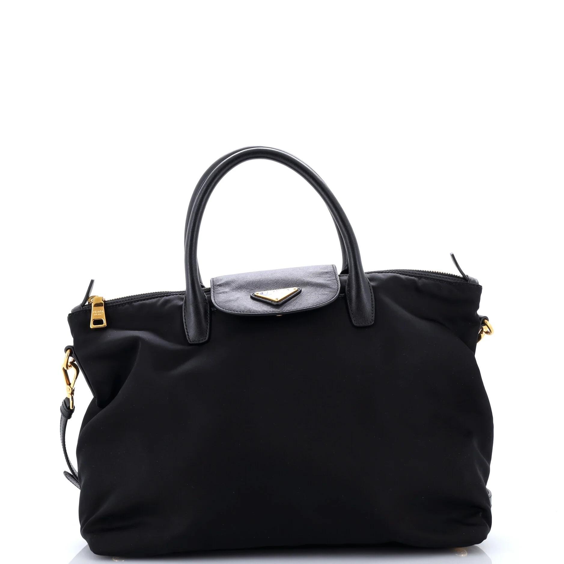 Leather tote