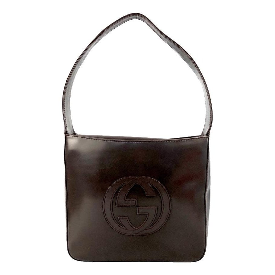 Patent leather handbag