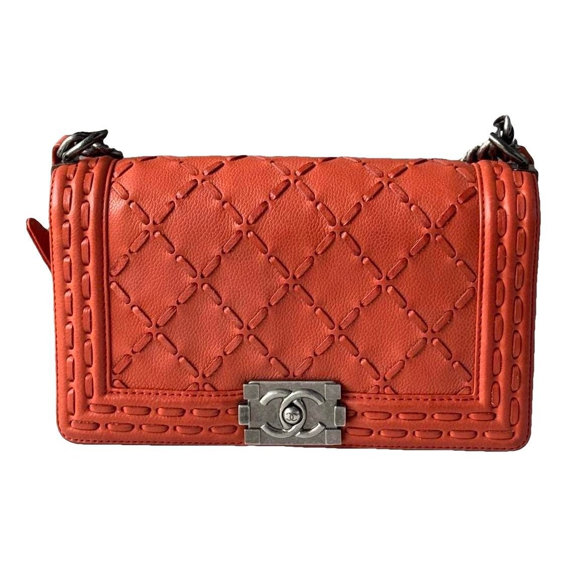 Boy leather crossbody bag