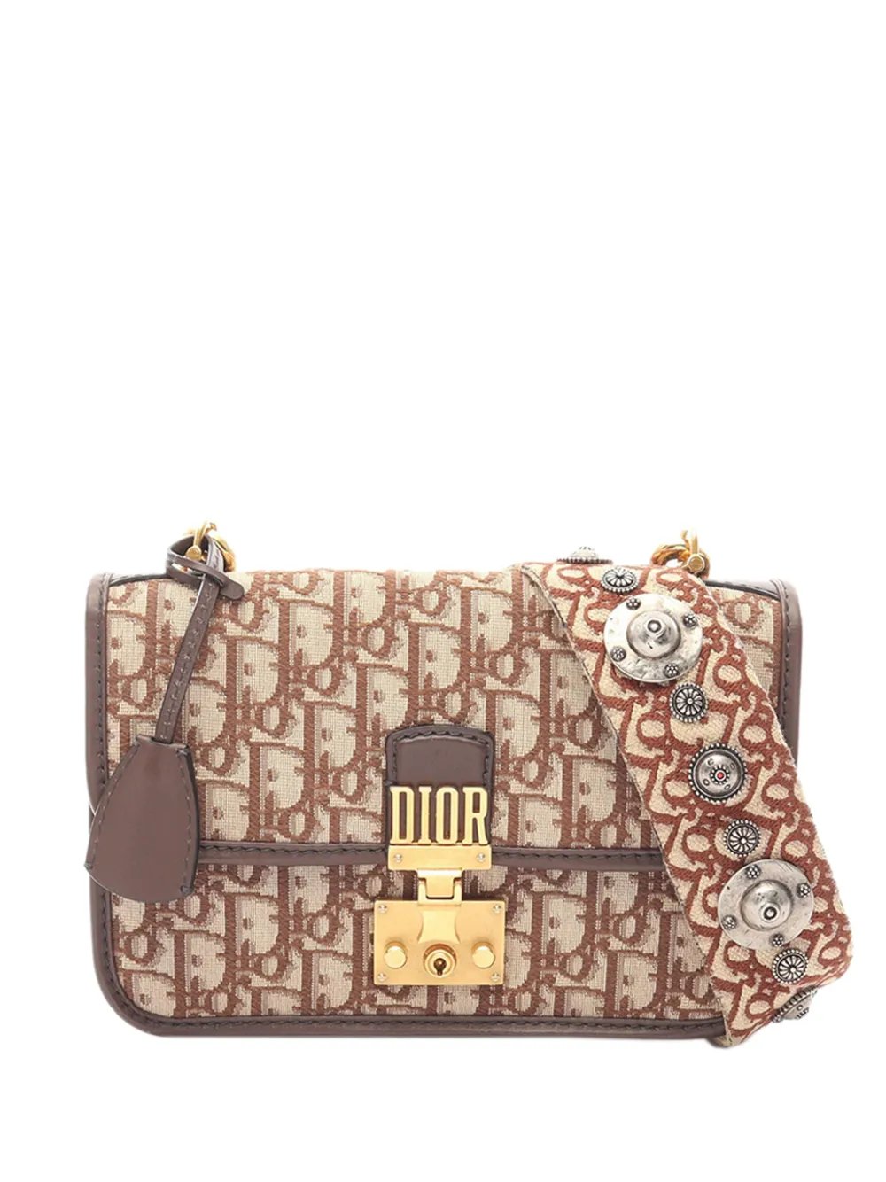 Dior 2010-2026 Oblique Canvas DiorAddict Flap crossbody bag