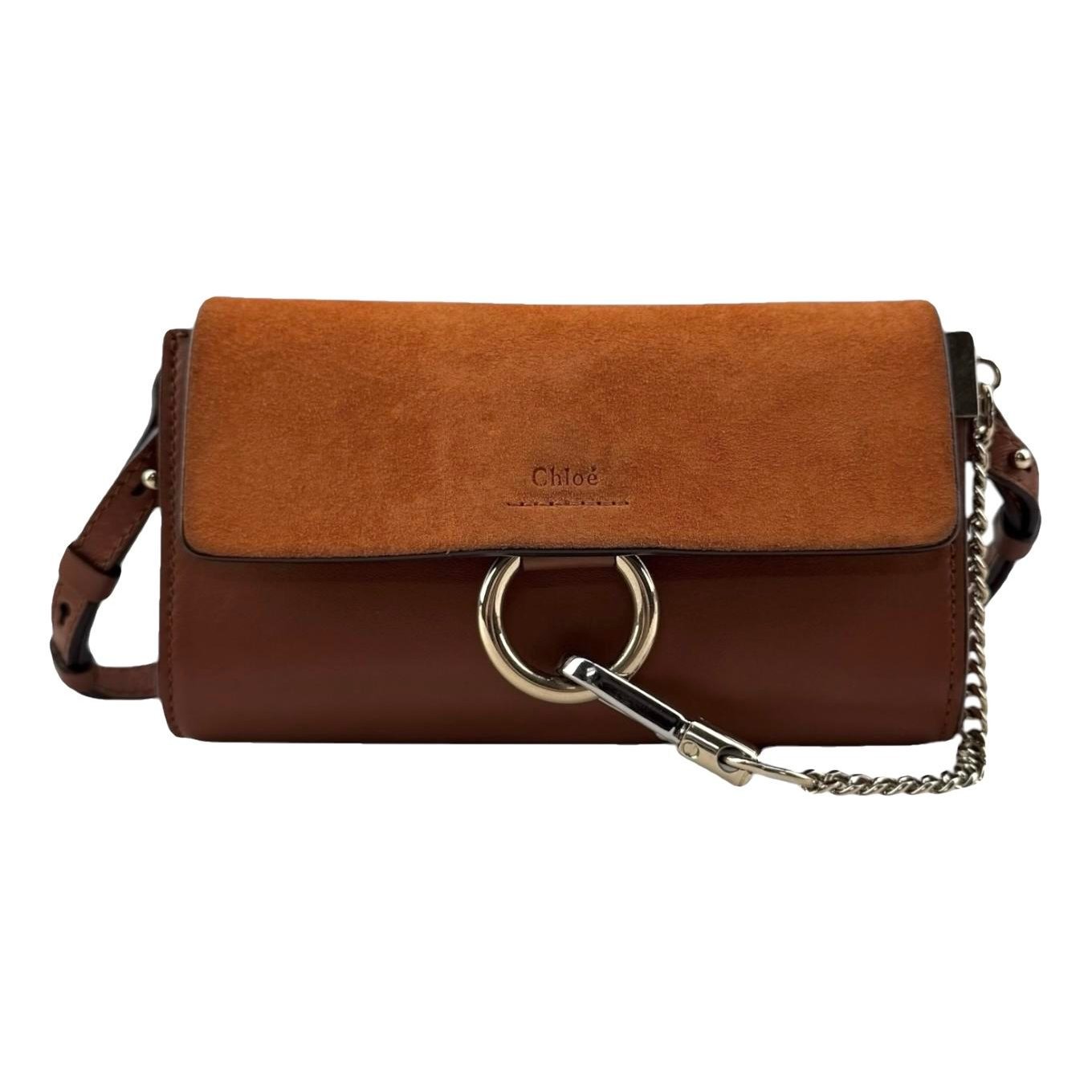 Faye leather crossbody bag