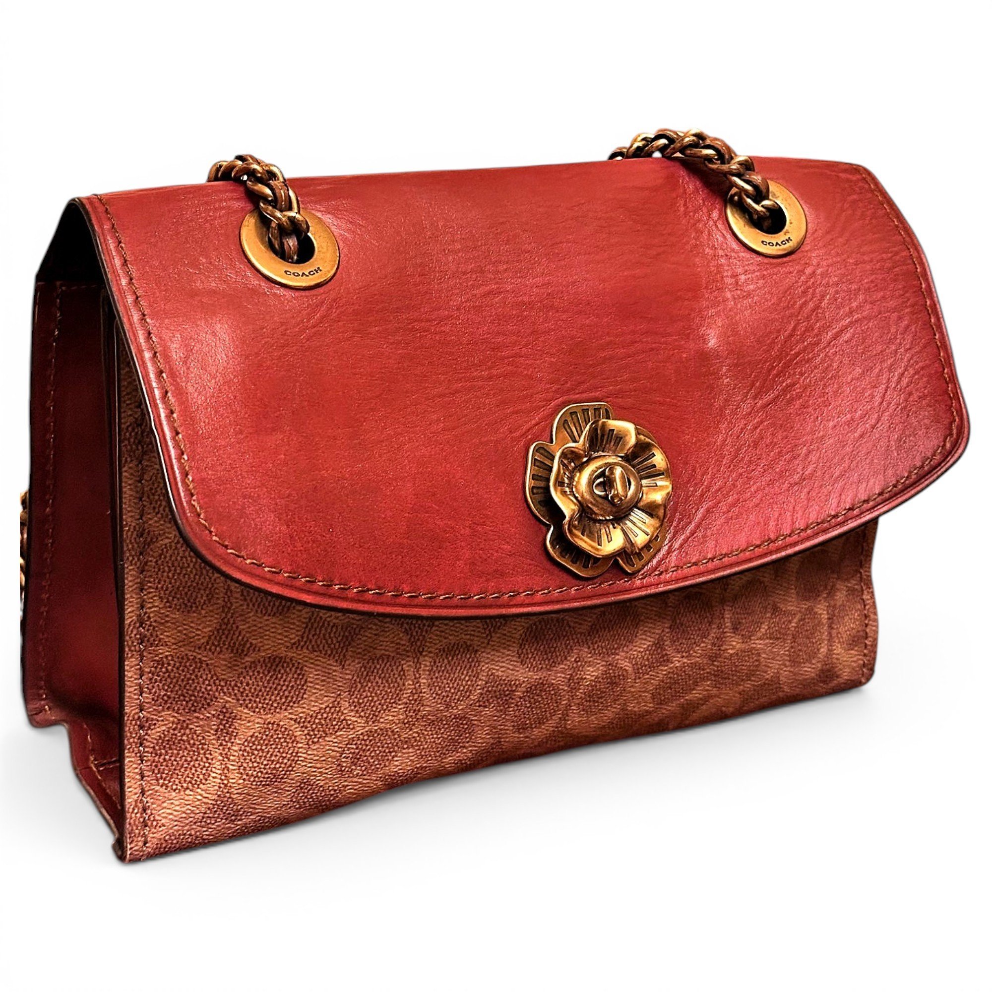Tabby leather handbag