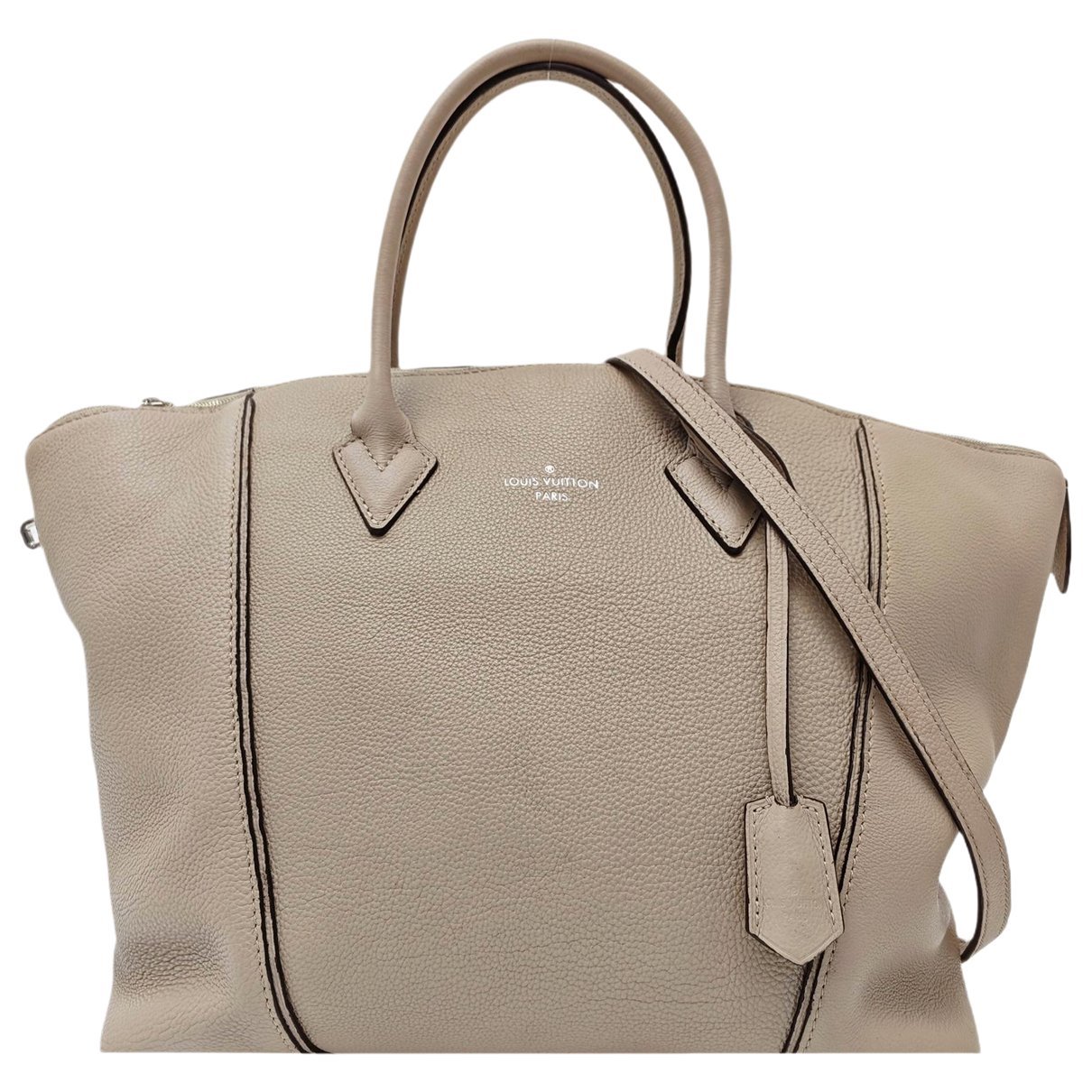 Lockit leather handbag