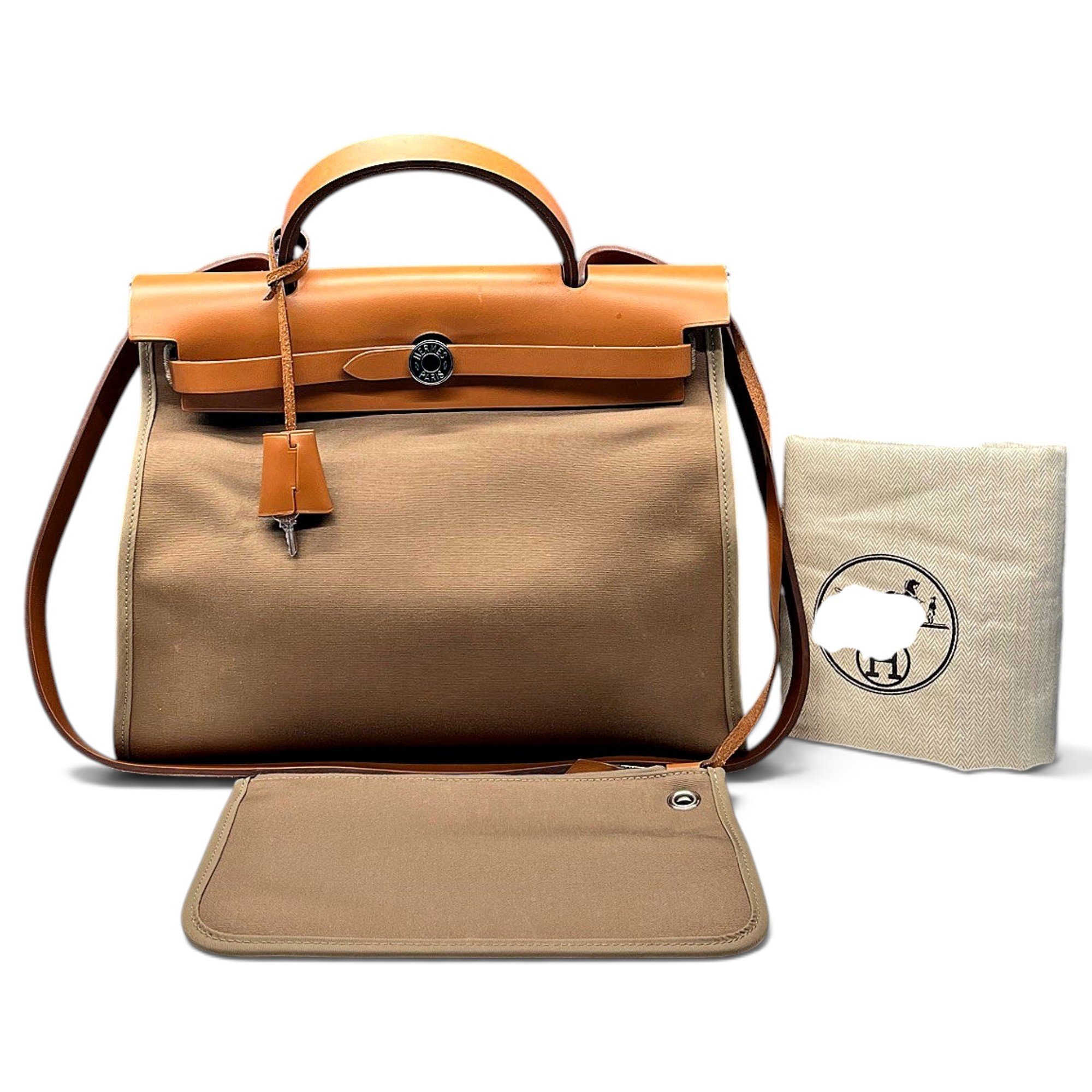 Herbag leather handbag
