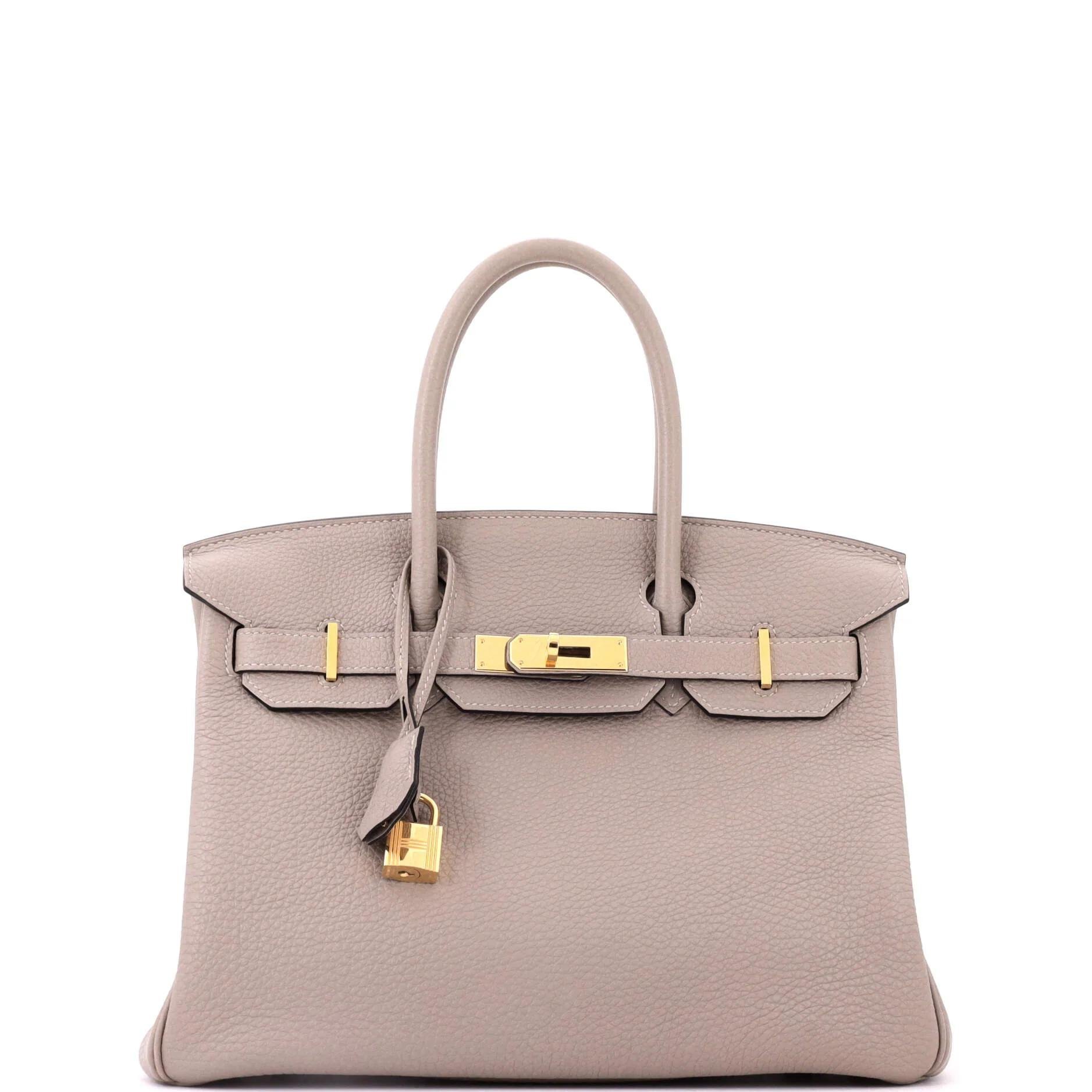 Birkin 30 leather tote