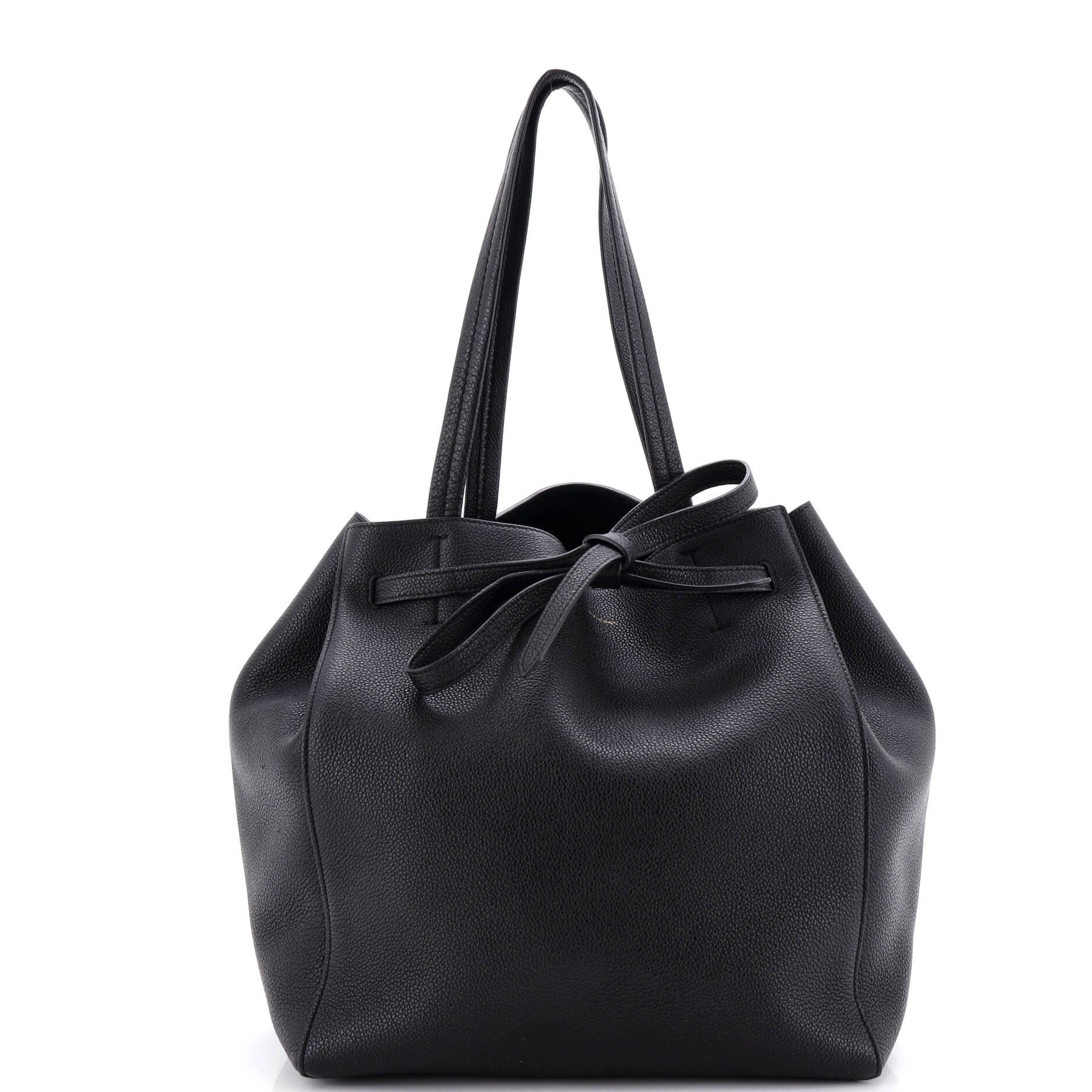 Phantom Tie Cabas Tote Leather Medium
