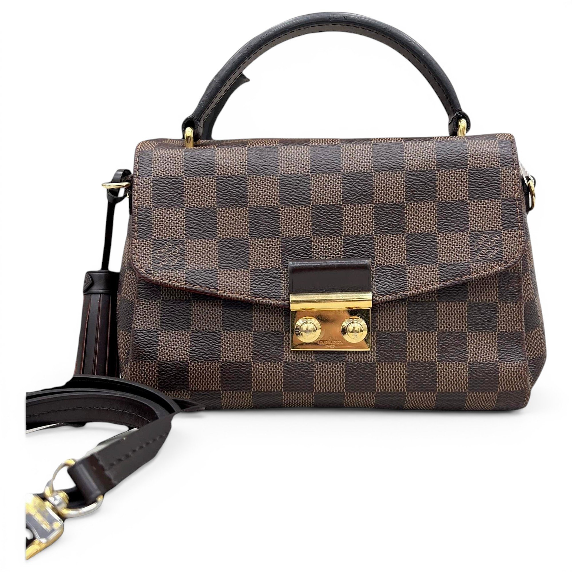 Croisette leather handbag