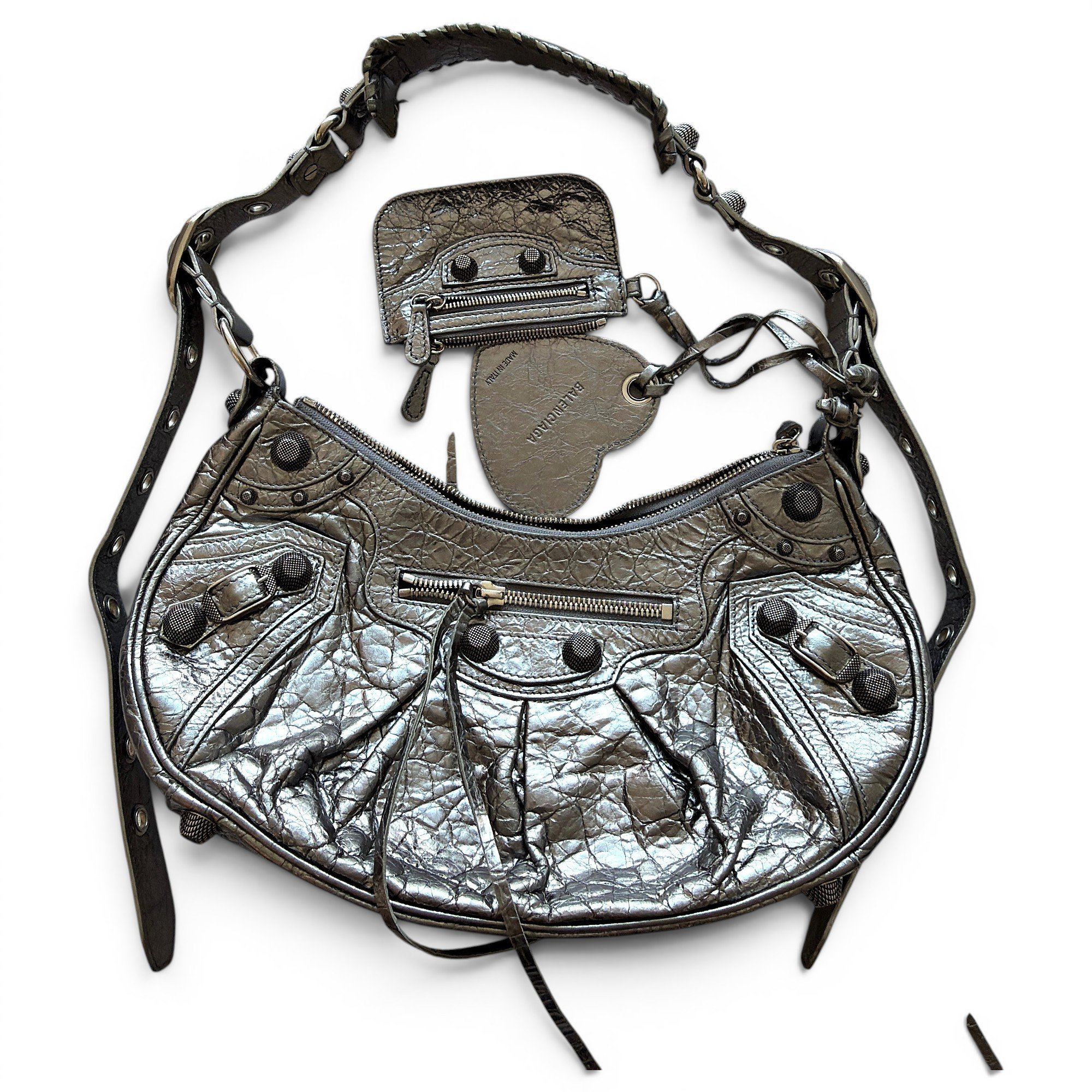 Le Cagole leather handbag